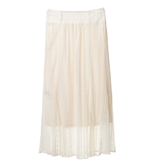 SOFFITTO「ラッセルレーススカート」|スカート|
