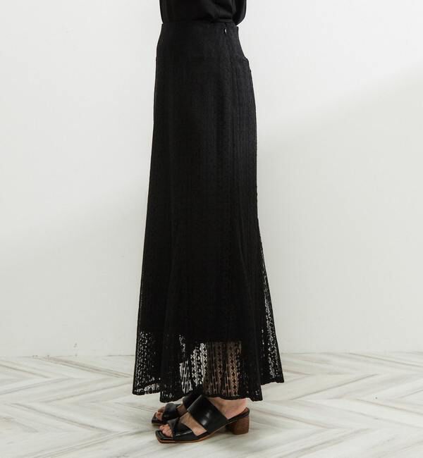 SOFFITTO「ラッセルレーススカート」|スカート|