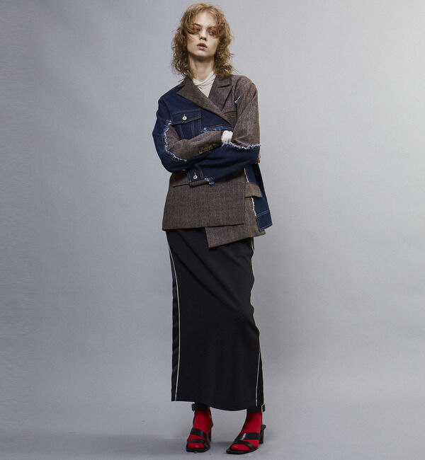 Soffitto「【AULA AILA別注】DENIM COMBINATION JACKET」|テーラードジャケット|