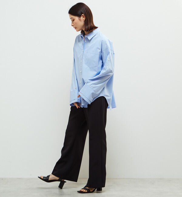 Soffitto「2WAYレイヤードデザインシャツ」|シャツ・ブラウス|