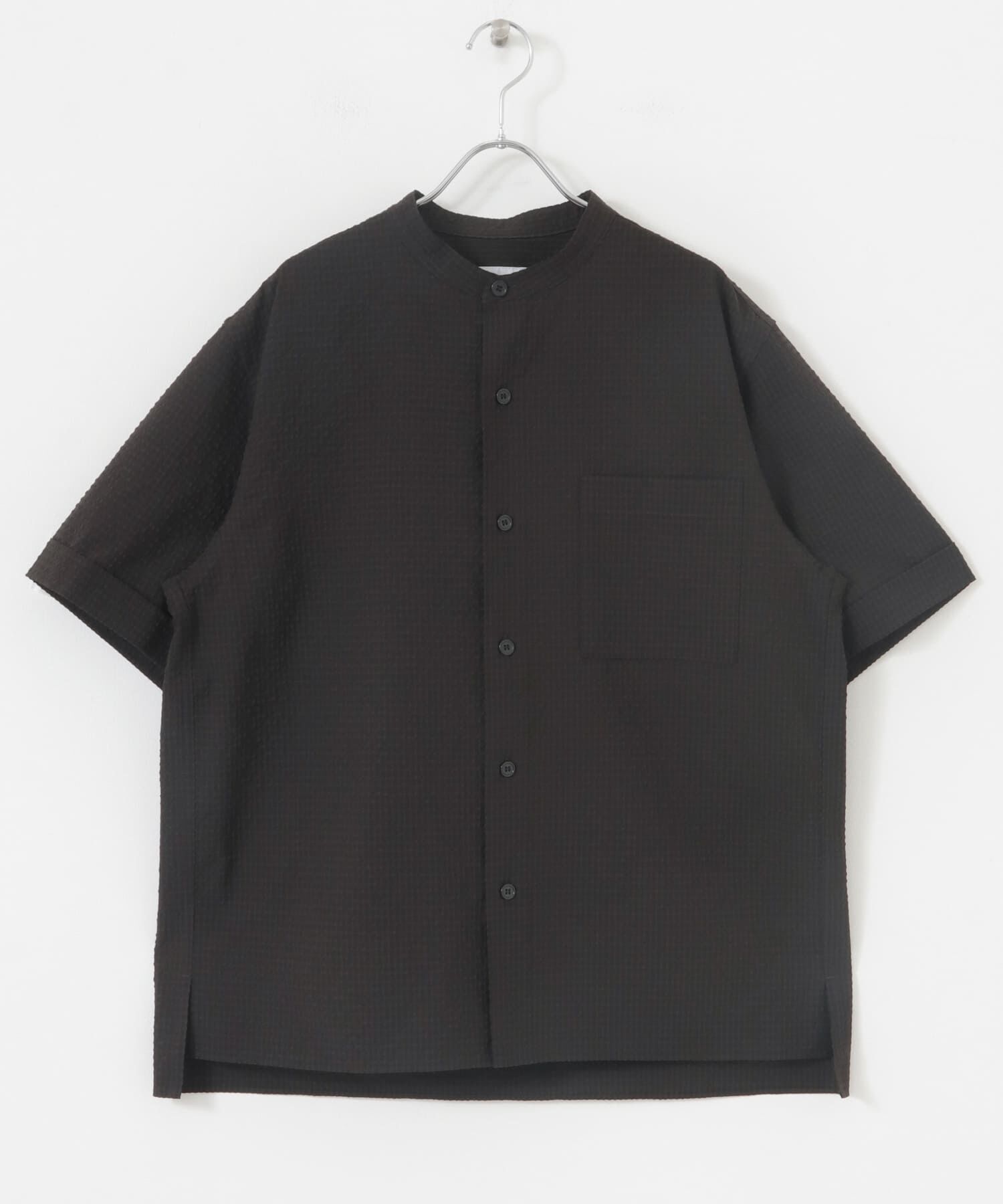 URBAN RESEARCH DOORS「FORK&SPOON　アニヴェンサッカーシャツ」|シャツ・ブラウス|