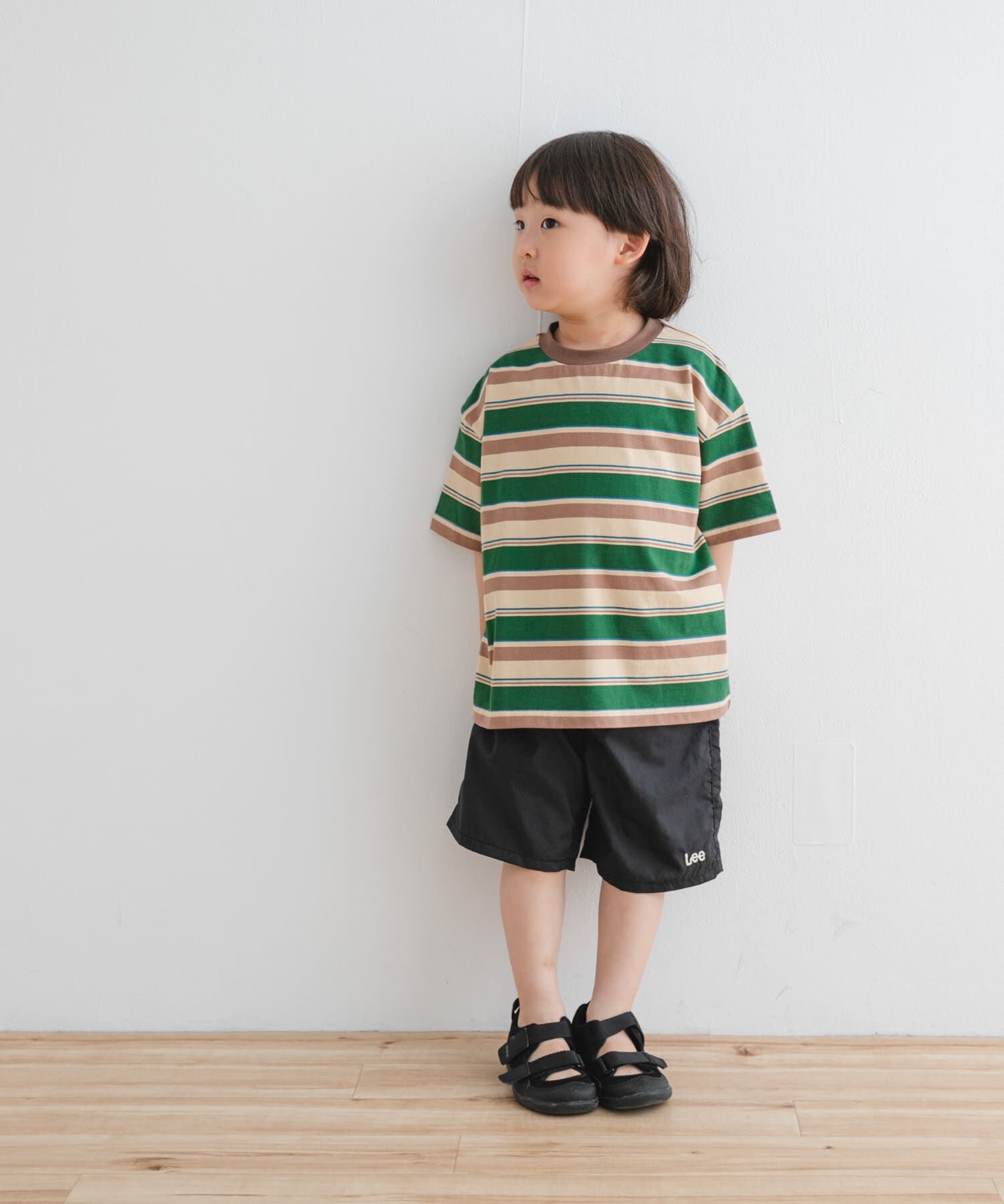 URBAN RESEARCH DOORS「『WEB/一部店舗限定サイズ』マルチボーダールーズTシャツ(KIDS)」|その他|