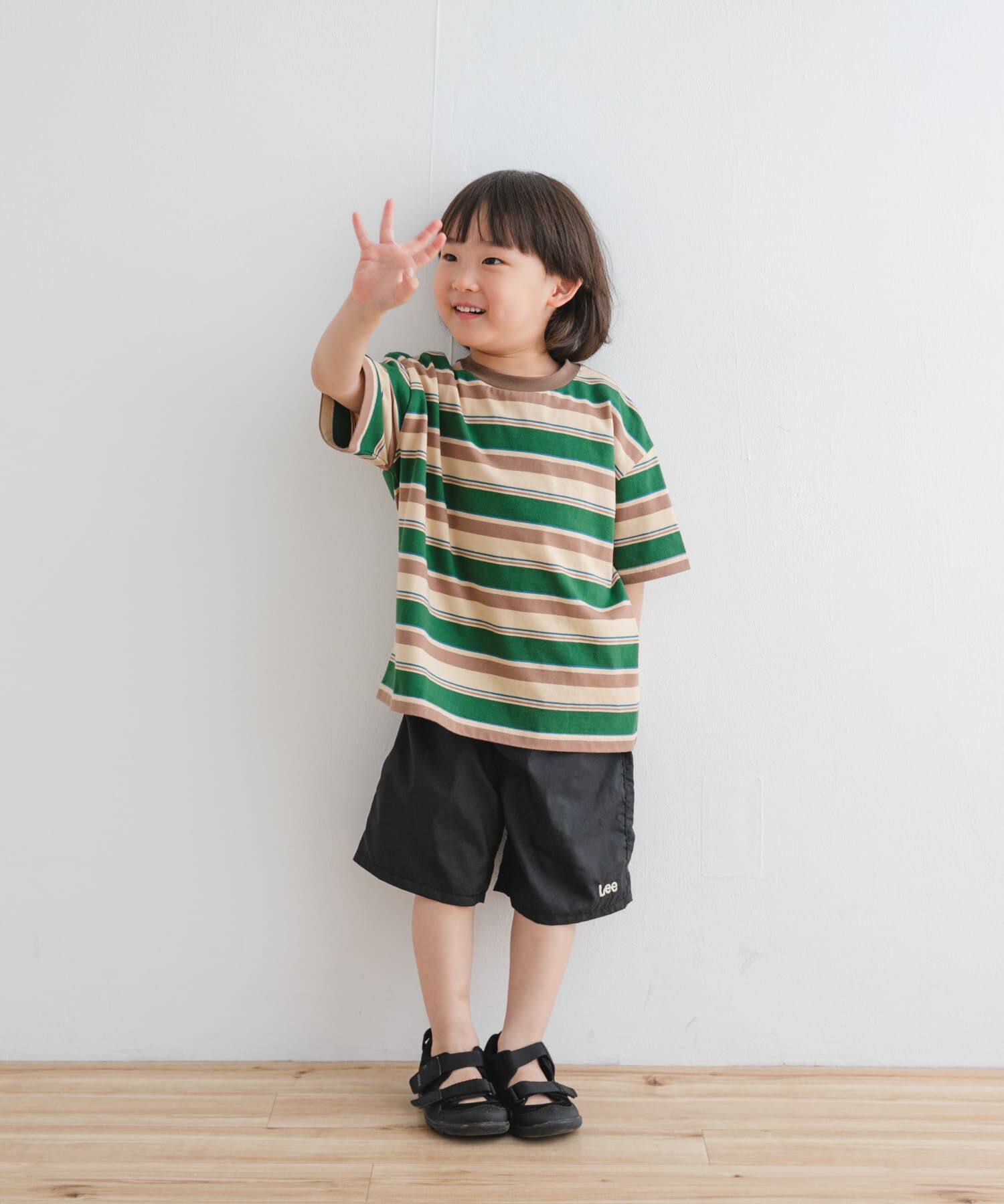 URBAN RESEARCH DOORS「『WEB/一部店舗限定サイズ』マルチボーダールーズTシャツ(KIDS)」|その他|