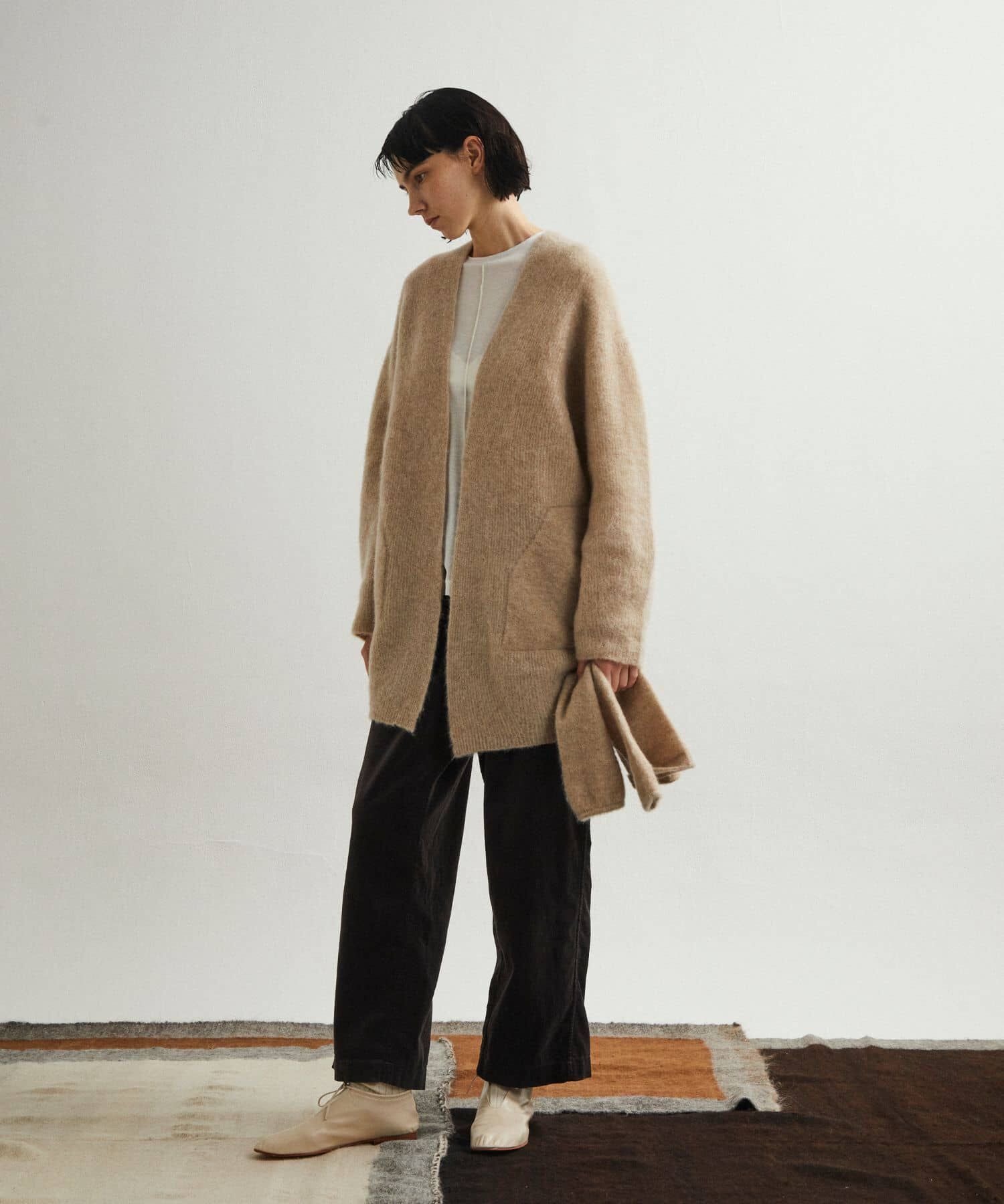 URBAN RESEARCH DOORS「『一部別注カラー』unfil　mohair cardigan」|カーディガン|