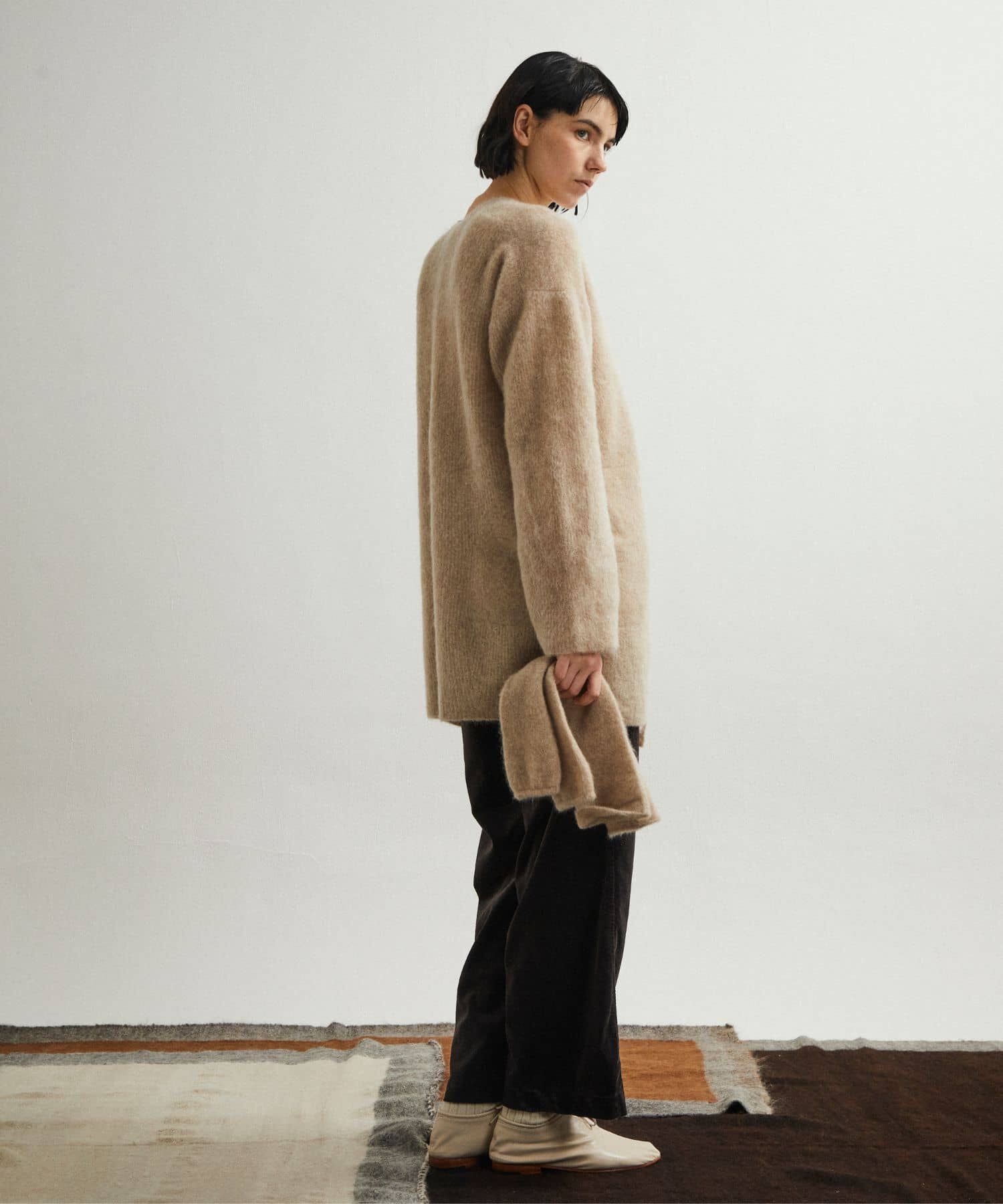 URBAN RESEARCH DOORS「『一部別注カラー』unfil　mohair cardigan」|カーディガン|