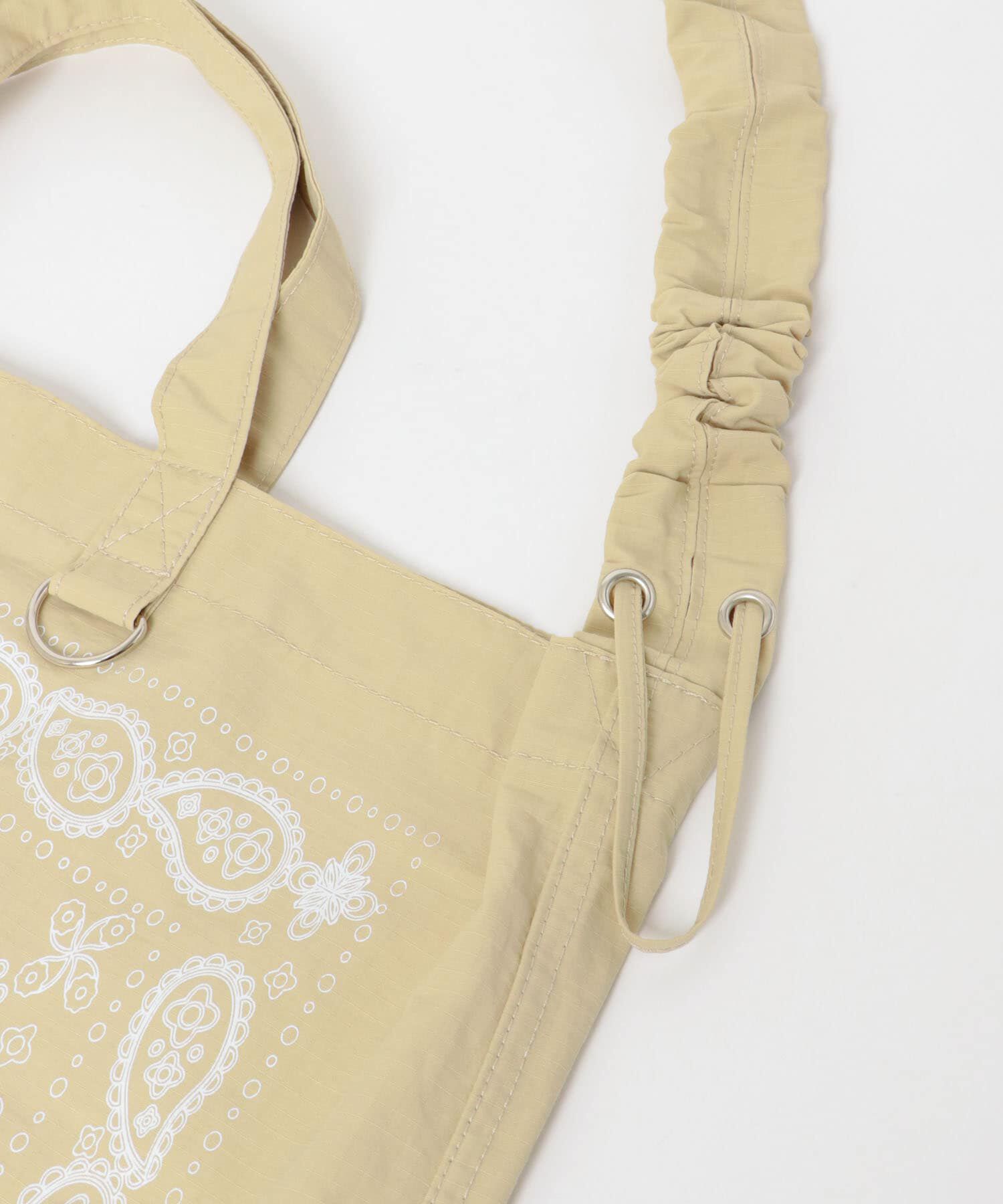 RODE SKO「リップストップダブルショルダー柄トート」|トートバッグ|