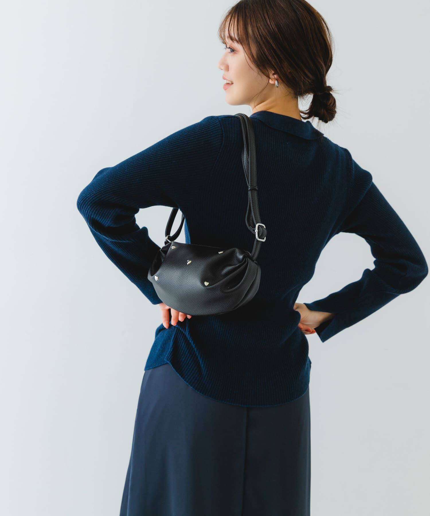 RODE SKO「ハートスタッズミニショルダーバッグ」|ショルダー・メッセンジャー|