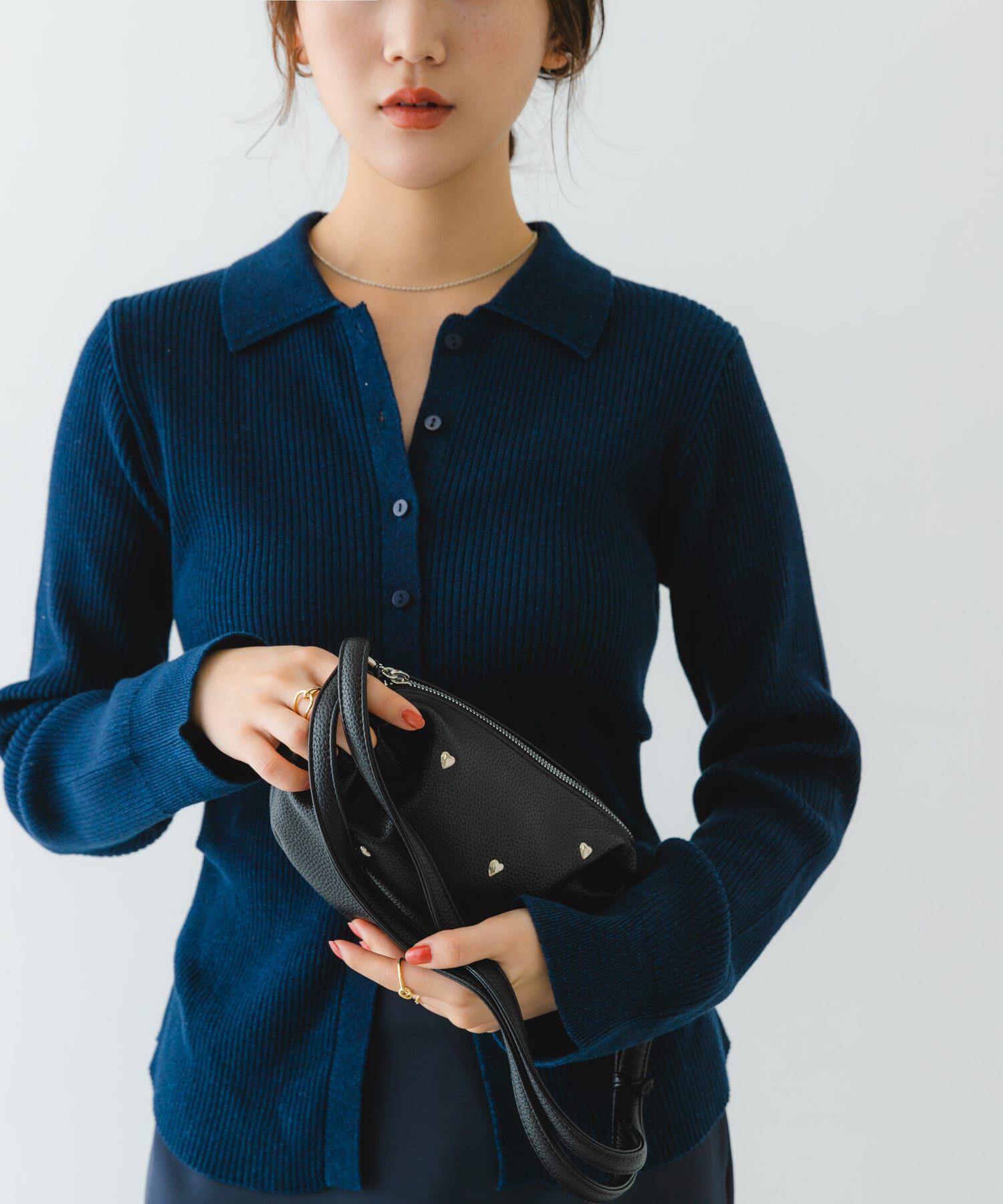 RODE SKO「ハートスタッズミニショルダーバッグ」|ショルダー・メッセンジャー|