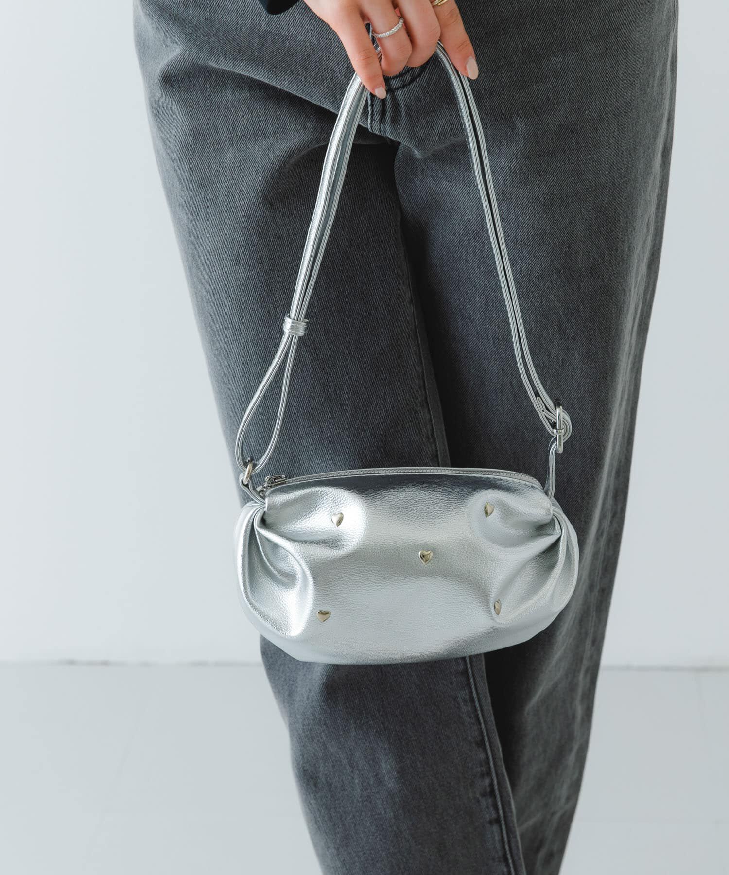 RODE SKO「ハートスタッズミニショルダーバッグ」|ショルダー・メッセンジャー|