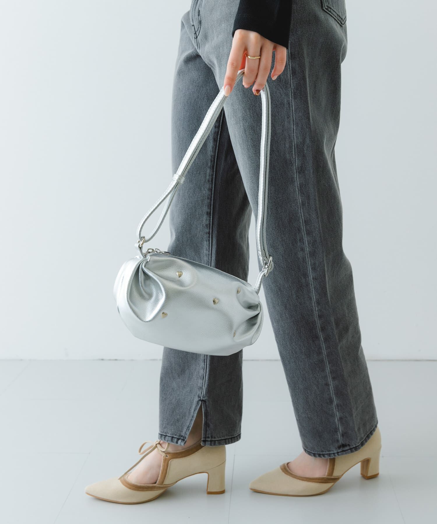 RODE SKO「ハートスタッズミニショルダーバッグ」|ショルダー・メッセンジャー|