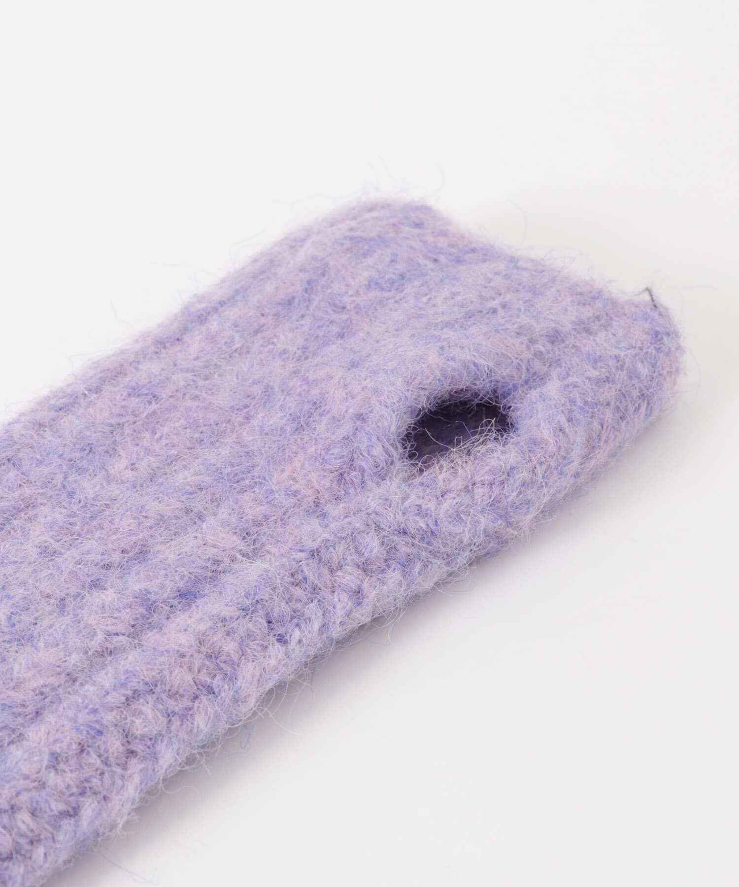 SMELLY「ミックスヤーンアームウォーマー」|手袋|