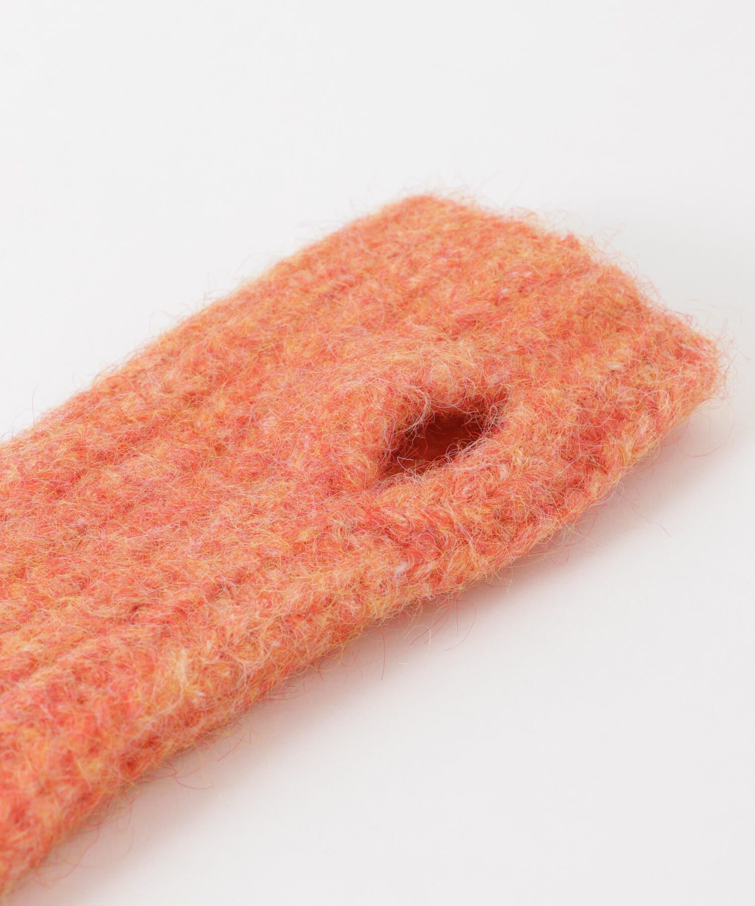 SMELLY「ミックスヤーンアームウォーマー」|手袋|