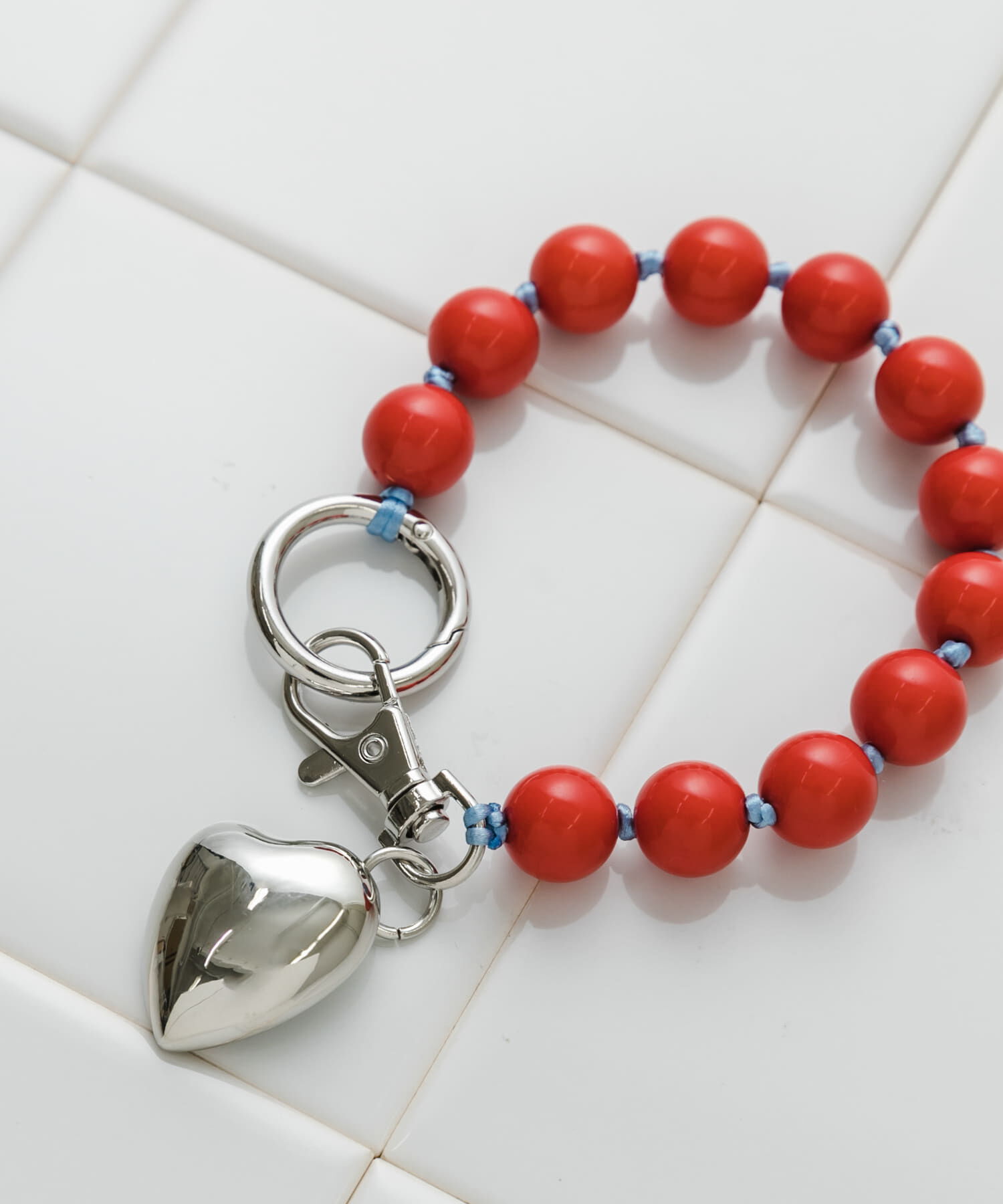 SMELLY「カラーボールミニミラーキーチェーン」|チャーム・キーホルダー|