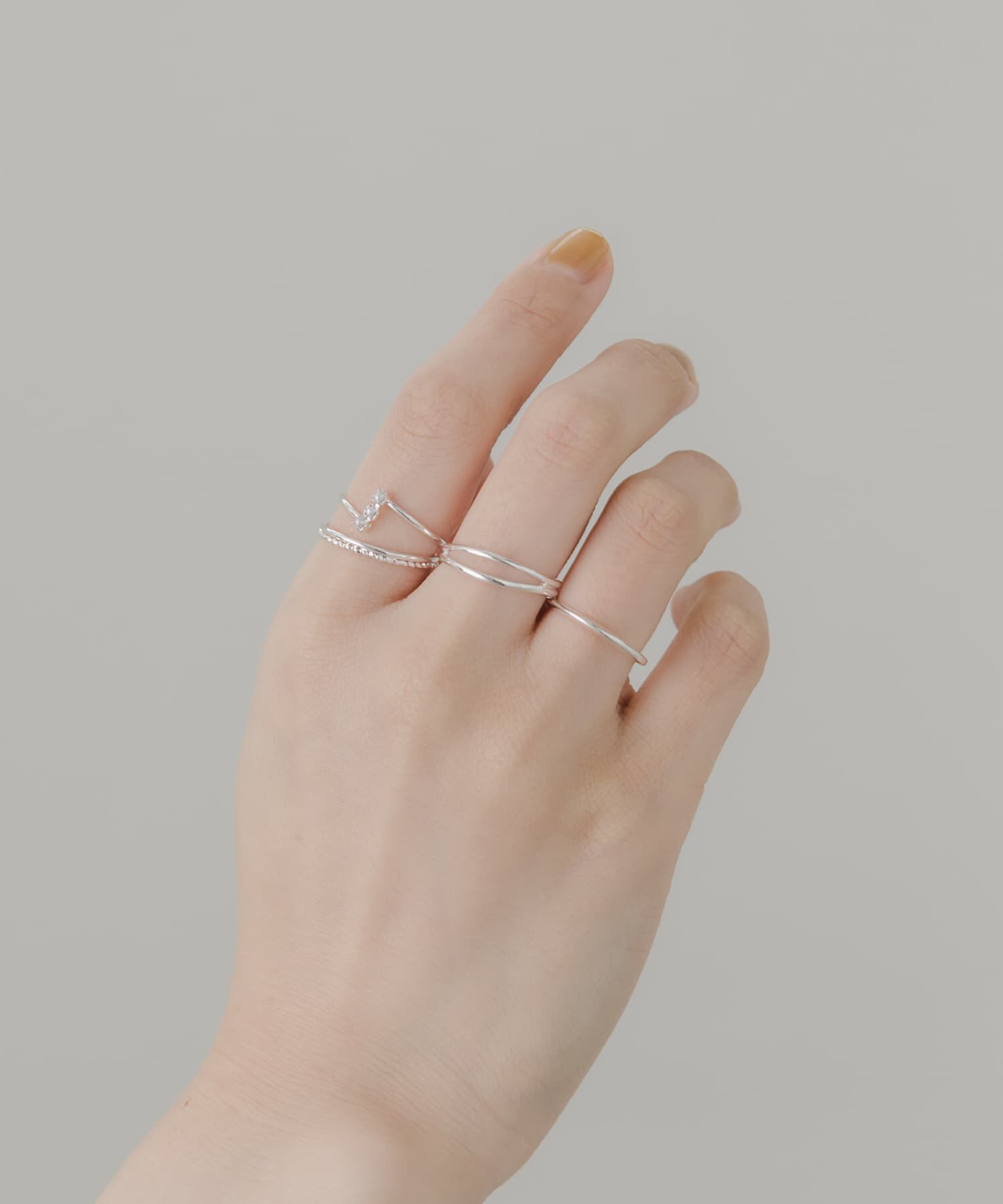 SMELLY「4セットリング」|リング|シルバー