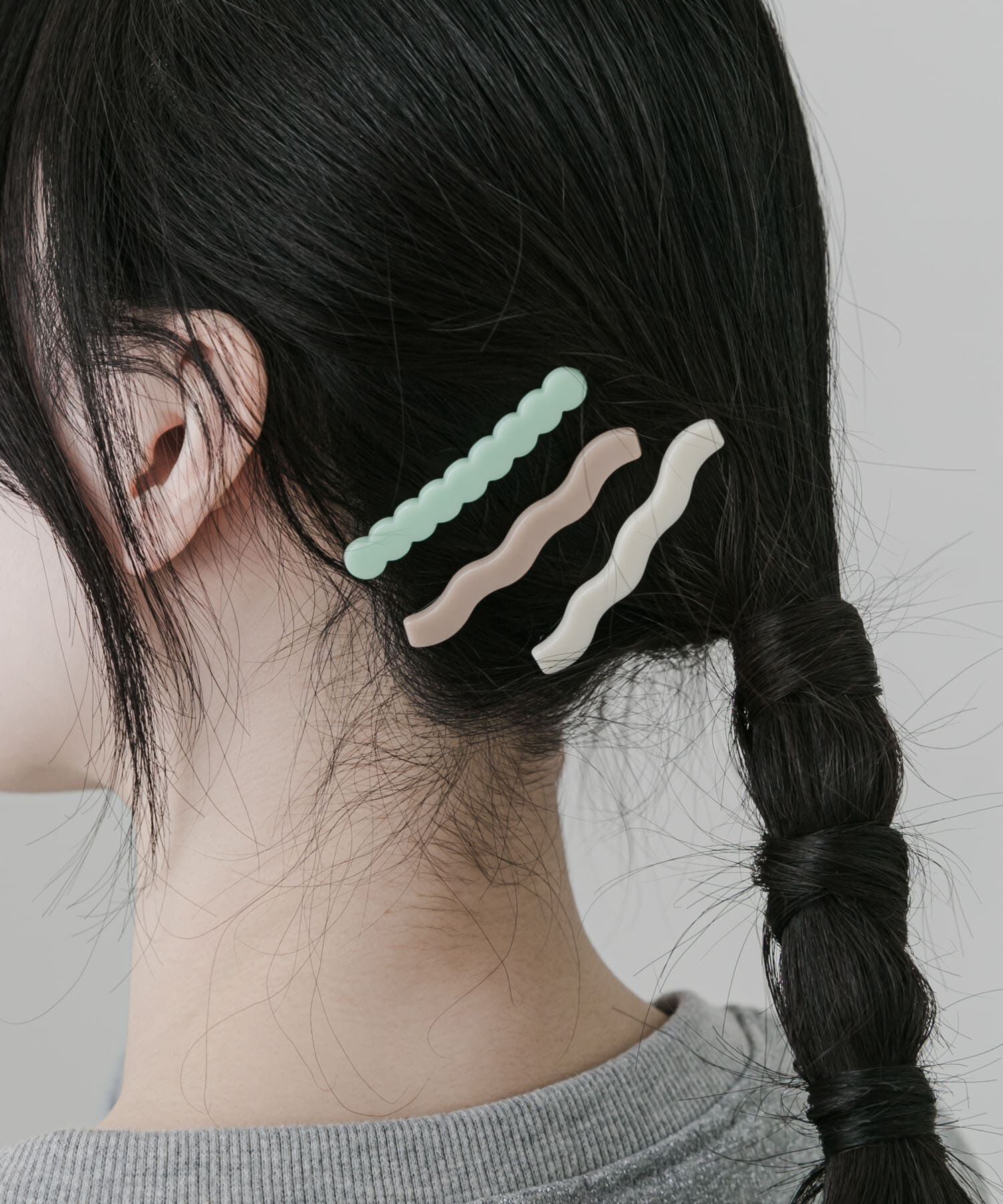 SMELLY「カラージュシニュアンス3セットヘアピン」|その他|