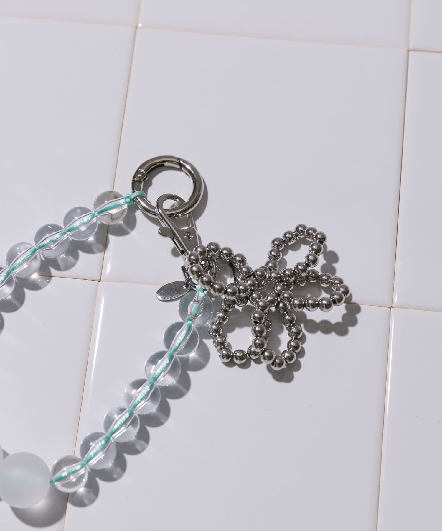 SMELLY「クリアボールキーチェーン」|モバイルケース|