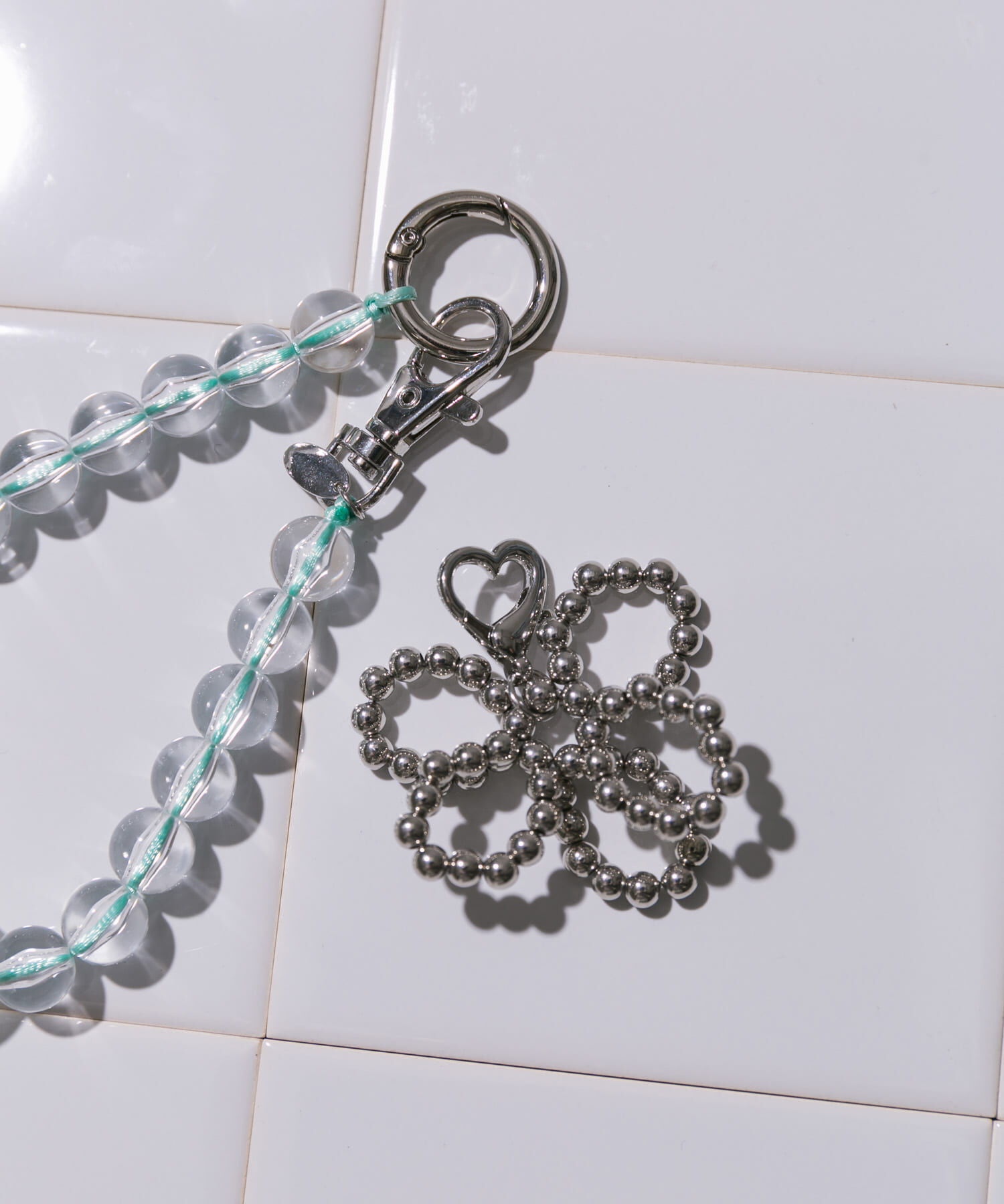 SMELLY「クリアボールキーチェーン」|モバイルケース|