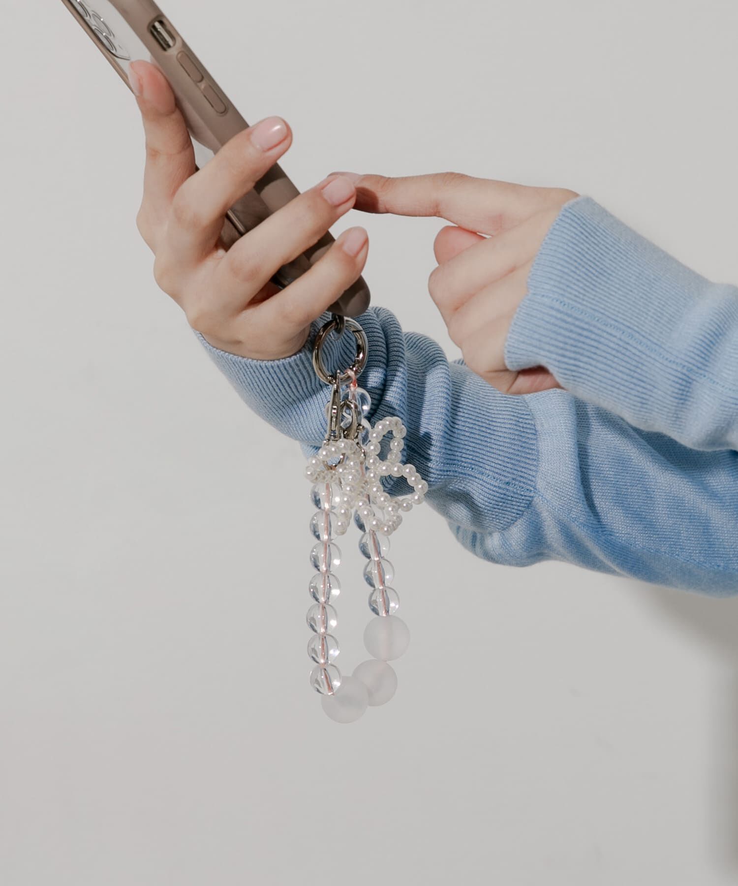 SMELLY「クリアボールキーチェーン」|モバイルケース|