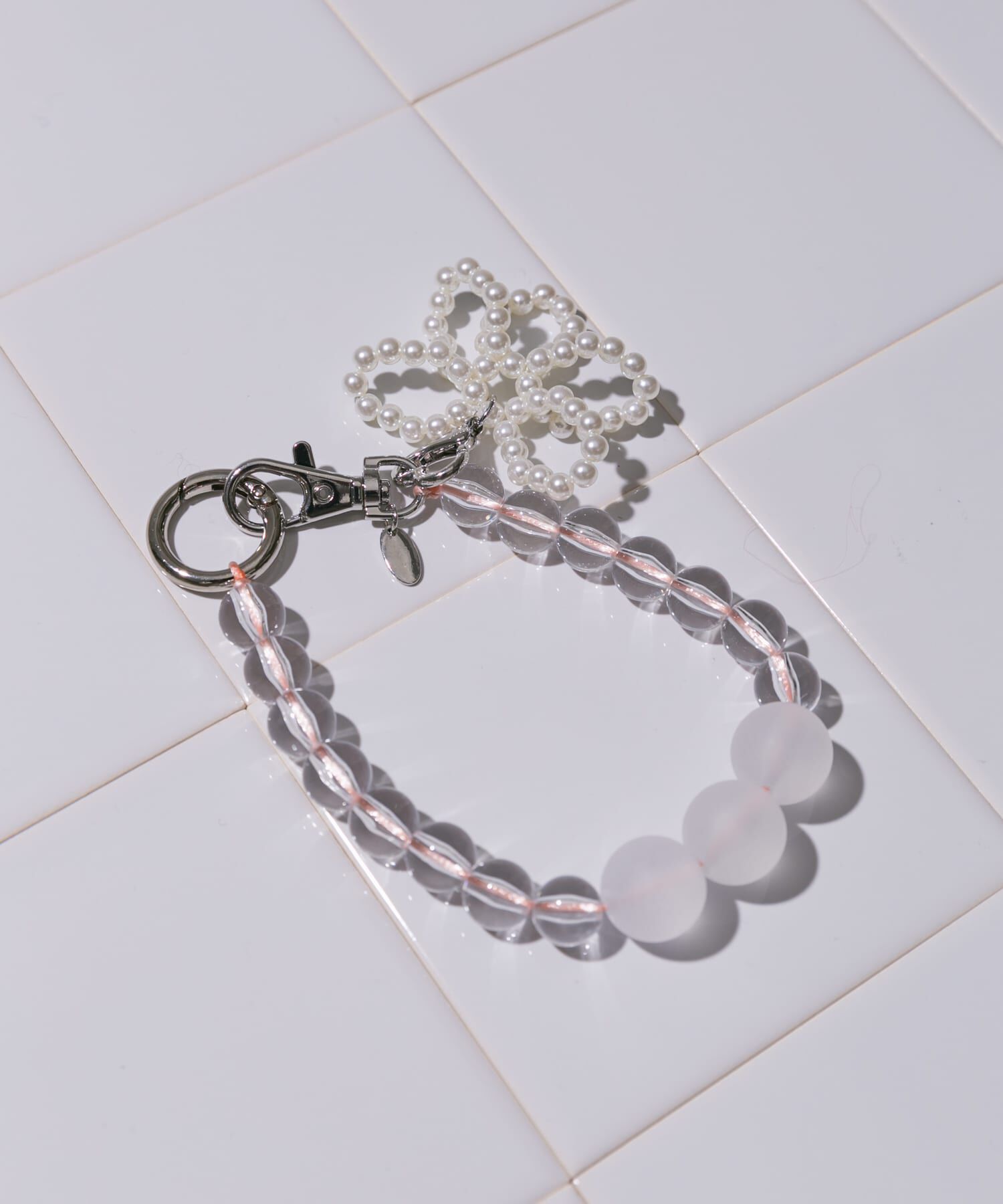 SMELLY「クリアボールキーチェーン」|モバイルケース|