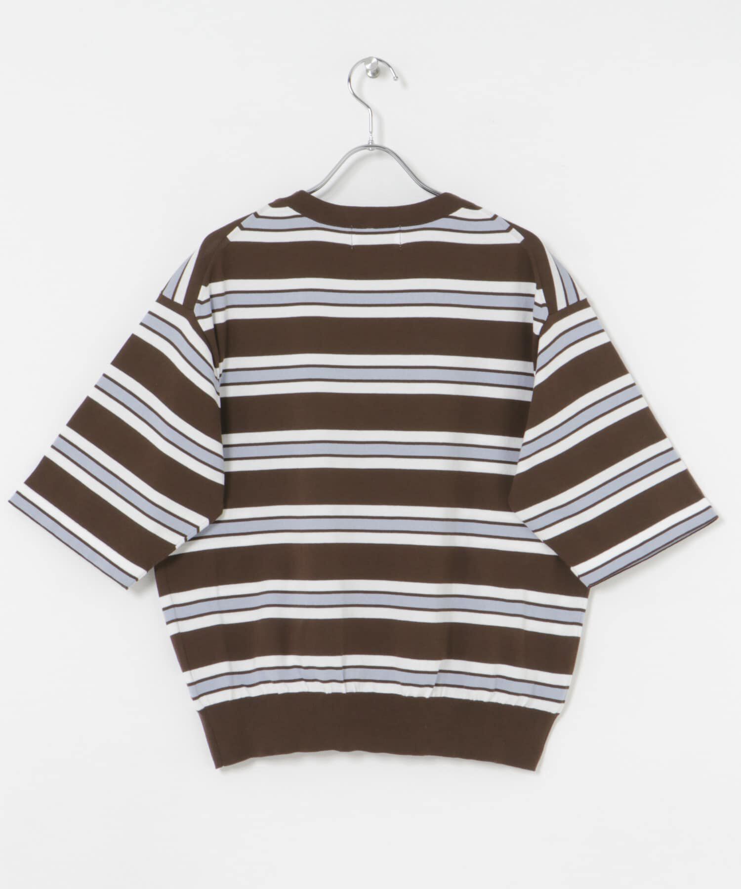 URBAN RESEARCH「new basic　マルチボーダーニットTシャツ」|Tシャツ・カットソー|