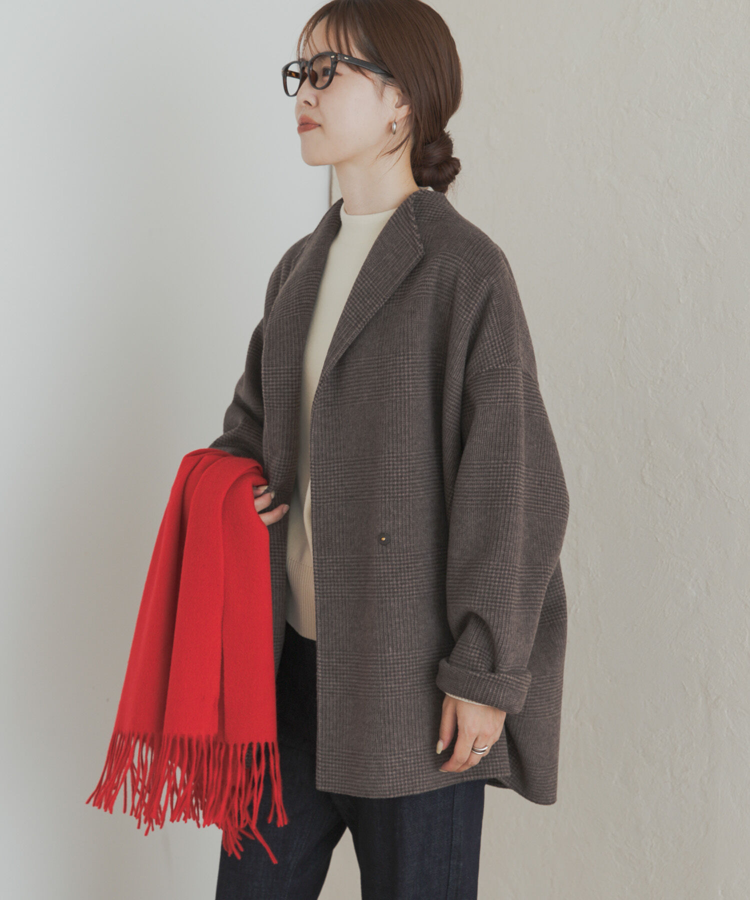 urban research ウールリバーミドルガウンコート URBAN RESEARCH DOORS（アーバンリサーチドアーズ）の「ウールリバー