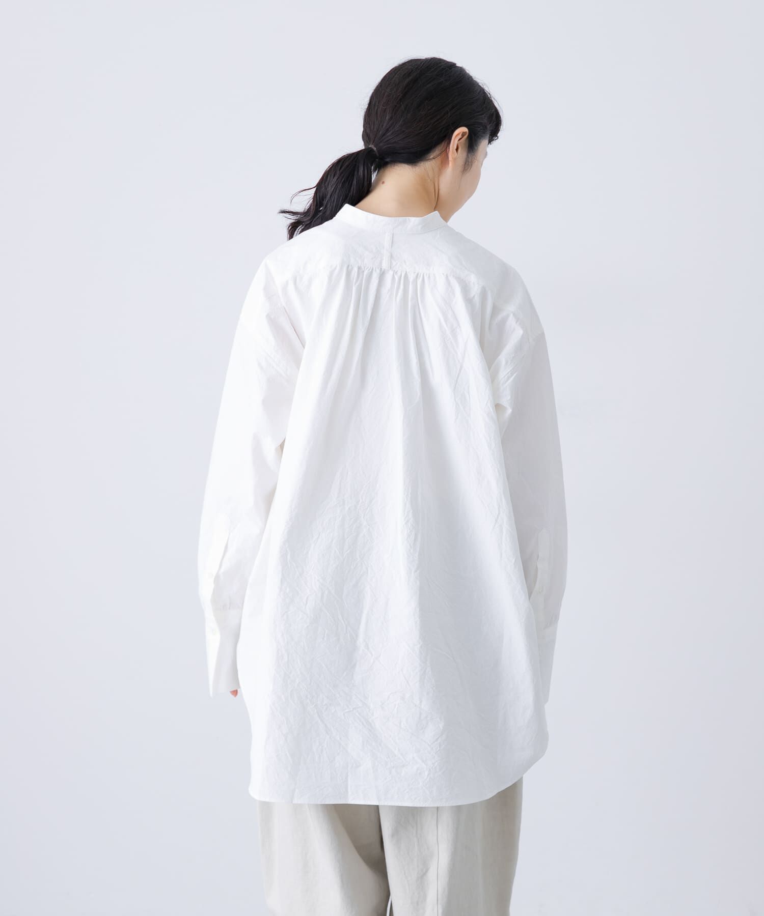 かぐれ「Cotton tunic shirts」|シャツ・ブラウス|