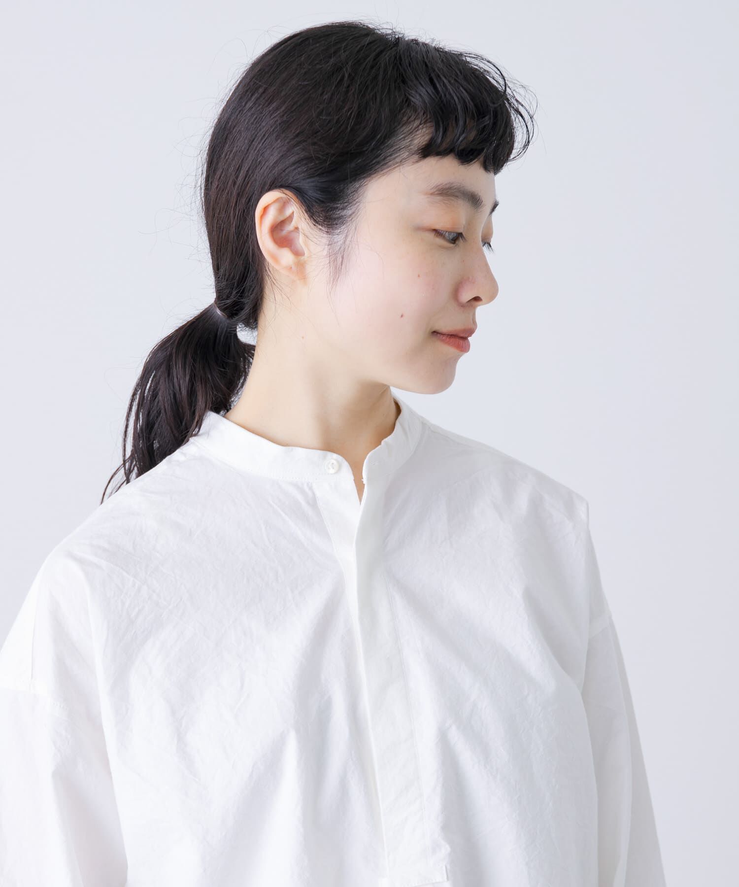 かぐれ「Cotton tunic shirts」|シャツ・ブラウス|