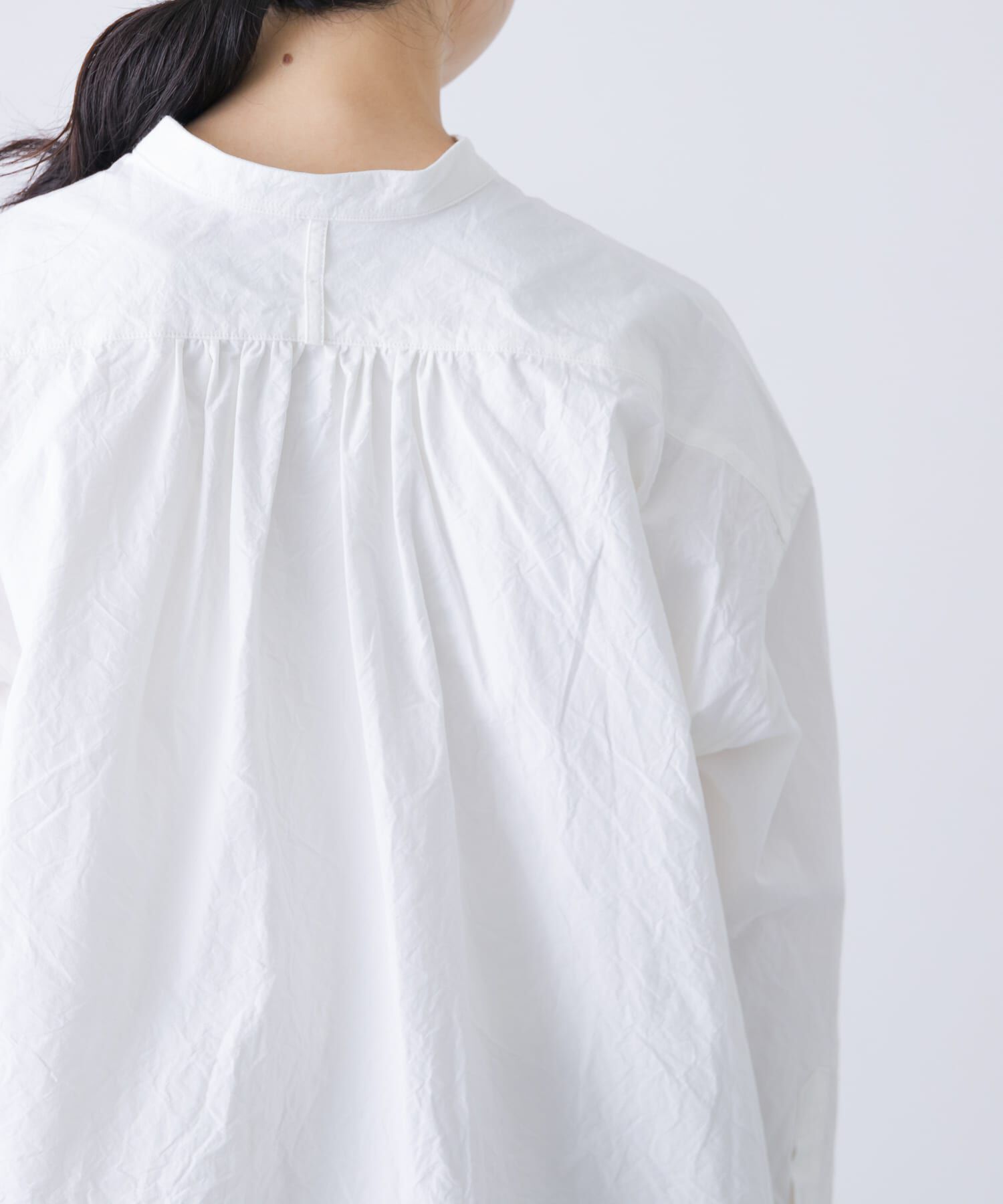 かぐれ「Cotton tunic shirts」|シャツ・ブラウス|
