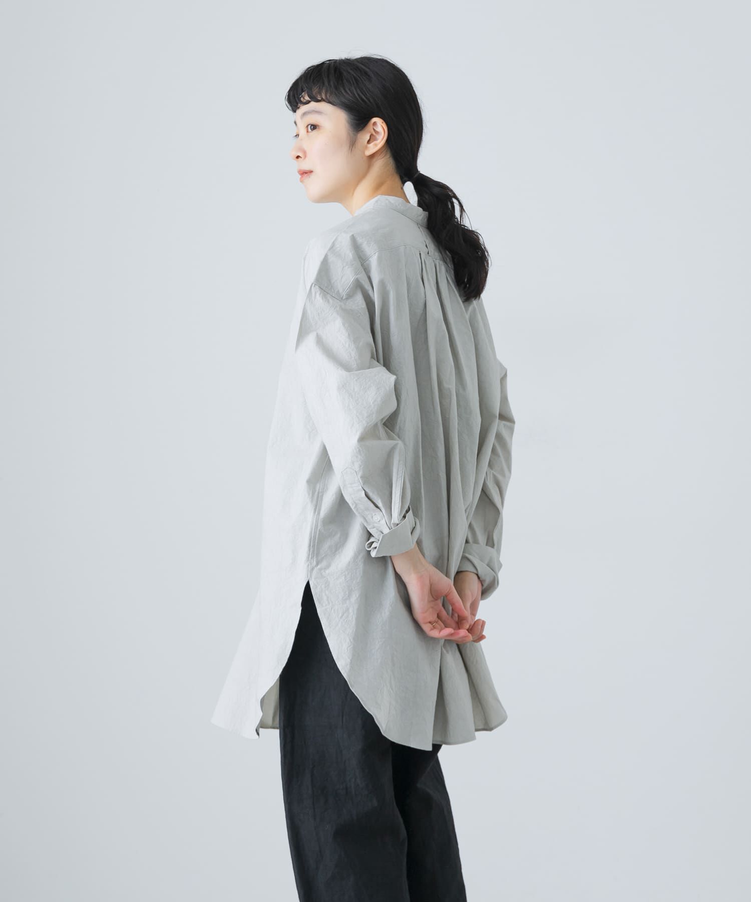 かぐれ「Cotton tunic shirts」|シャツ・ブラウス|