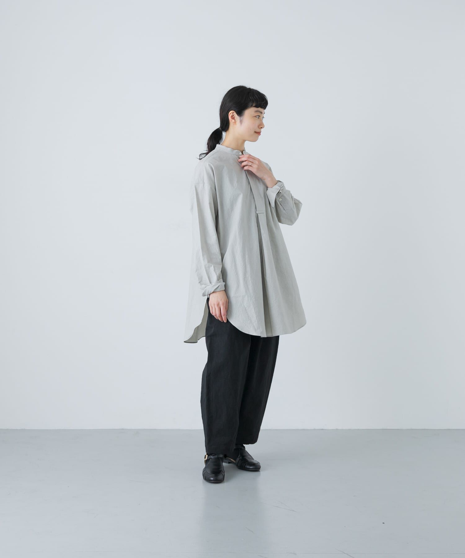 かぐれ「Cotton tunic shirts」|シャツ・ブラウス|