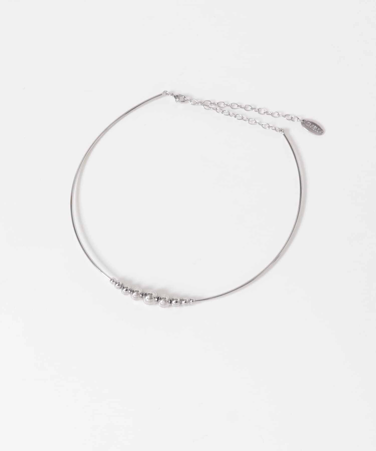 SMELLY「メタルボールチョーカーネックレス」|ネックレス|