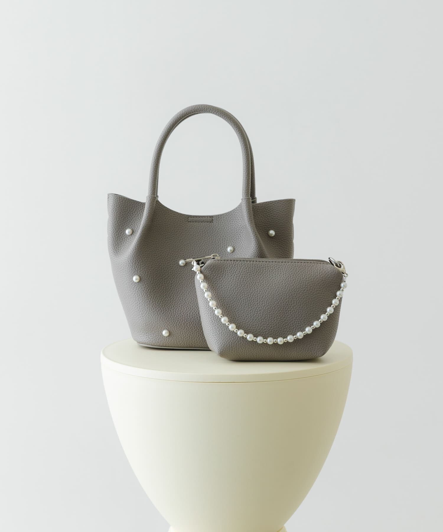 RODE SKO「インバッグ付ミニパールバッグ」|ハンドバッグ|