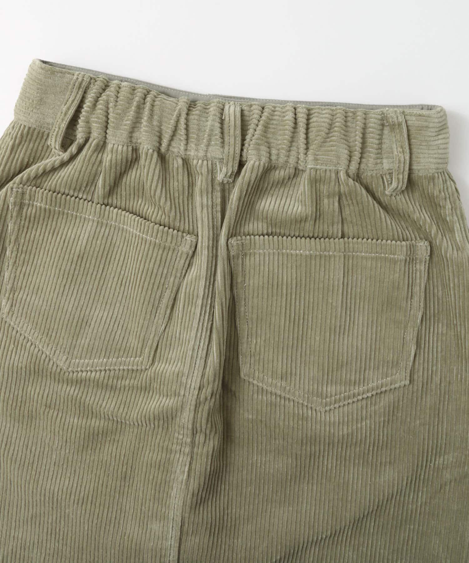  「コーデュロイミニスカート&there4;」|スカート|