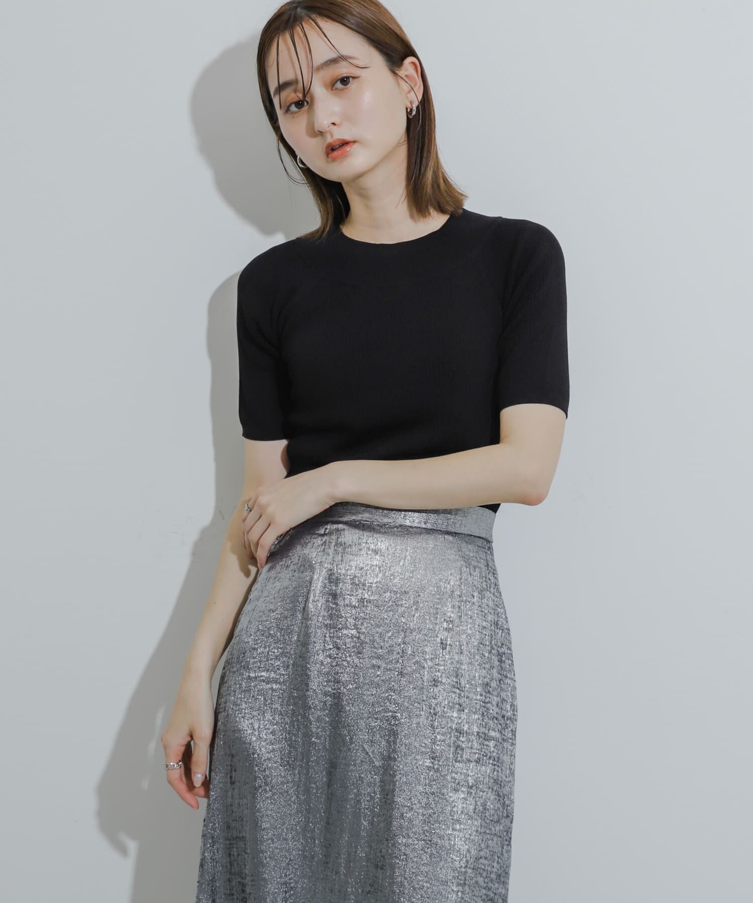 SENSE OF PLACE by URBAN RESEARCH「2WAYオフショルニットプルオーバー」|ニット・セーター|