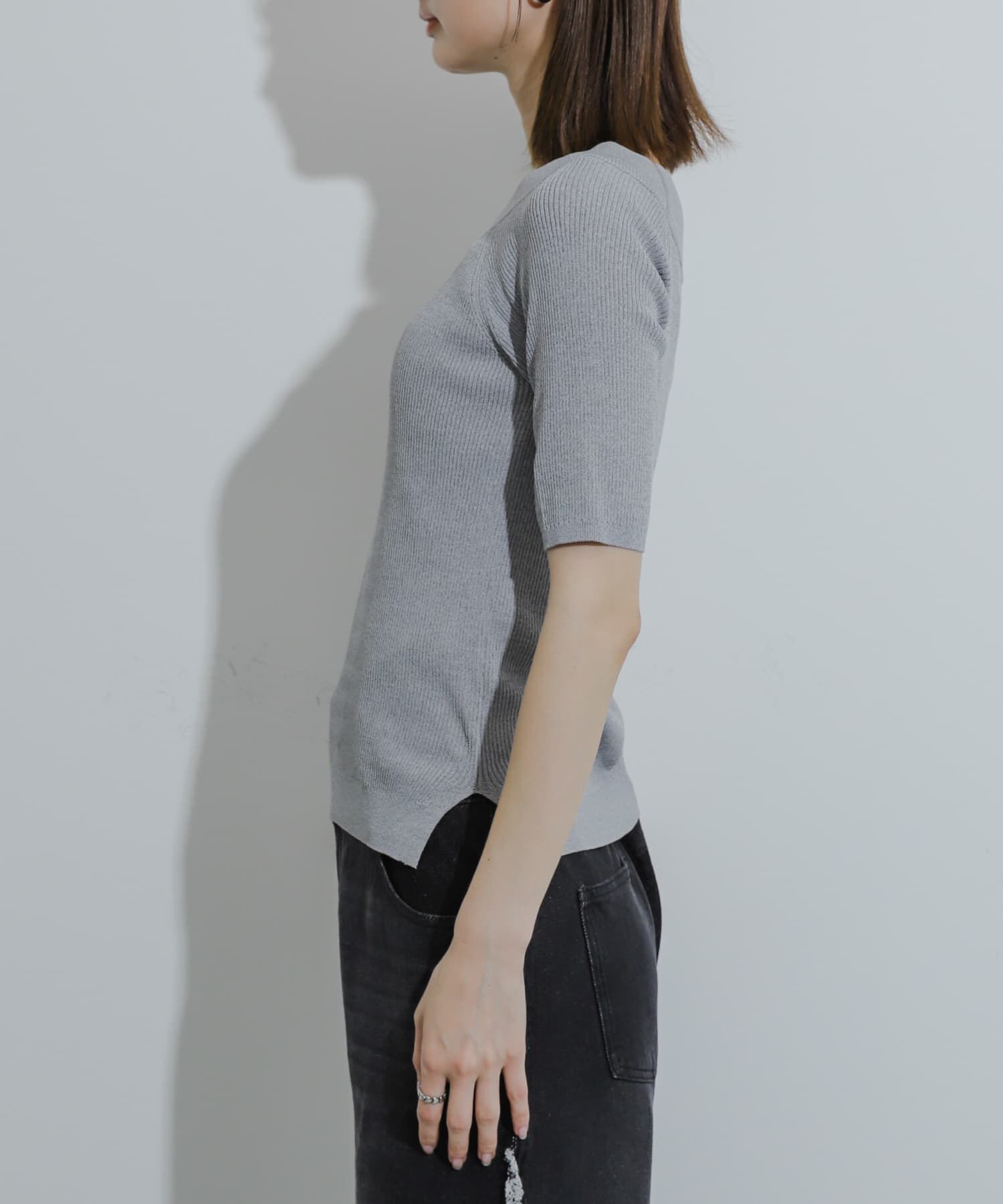 SENSE OF PLACE by URBAN RESEARCH「2WAYオフショルニットプルオーバー」|ニット・セーター|