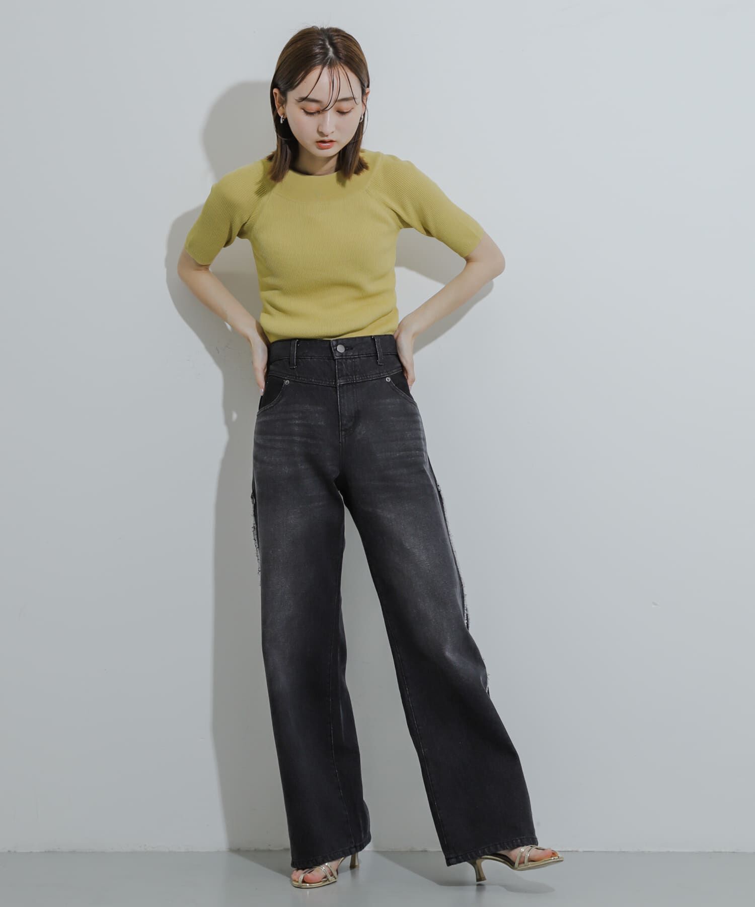 SENSE OF PLACE by URBAN RESEARCH「2WAYオフショルニットプルオーバー」|ニット・セーター|