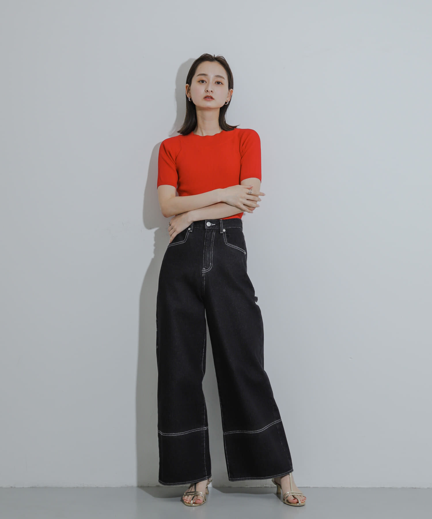 SENSE OF PLACE by URBAN RESEARCH「2WAYオフショルニットプルオーバー」|ニット・セーター|