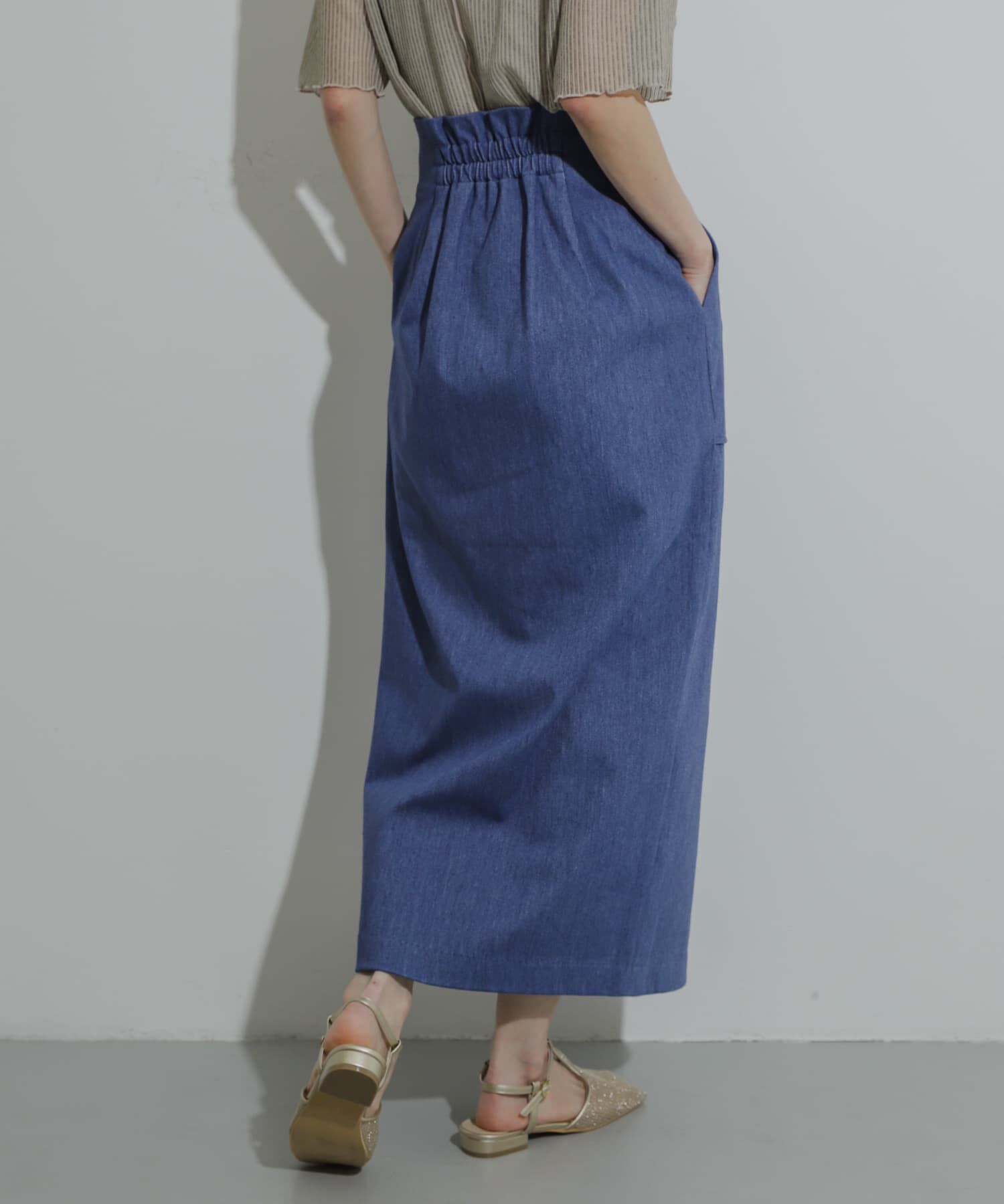 SENSE OF PLACE by URBAN RESEARCH「アウトポケットジャージースカート」|スカート|