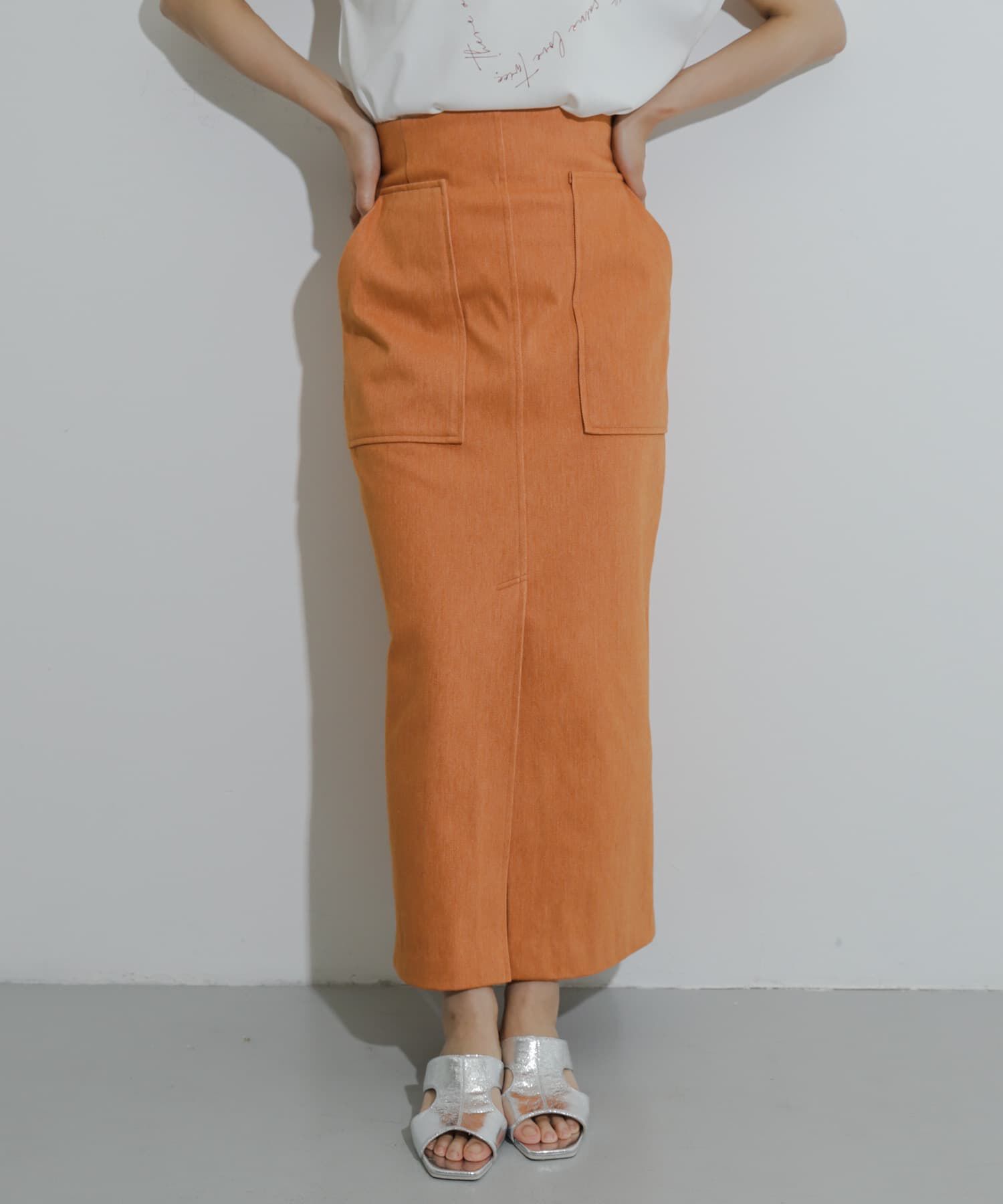 SENSE OF PLACE by URBAN RESEARCH「アウトポケットジャージースカート」|スカート|