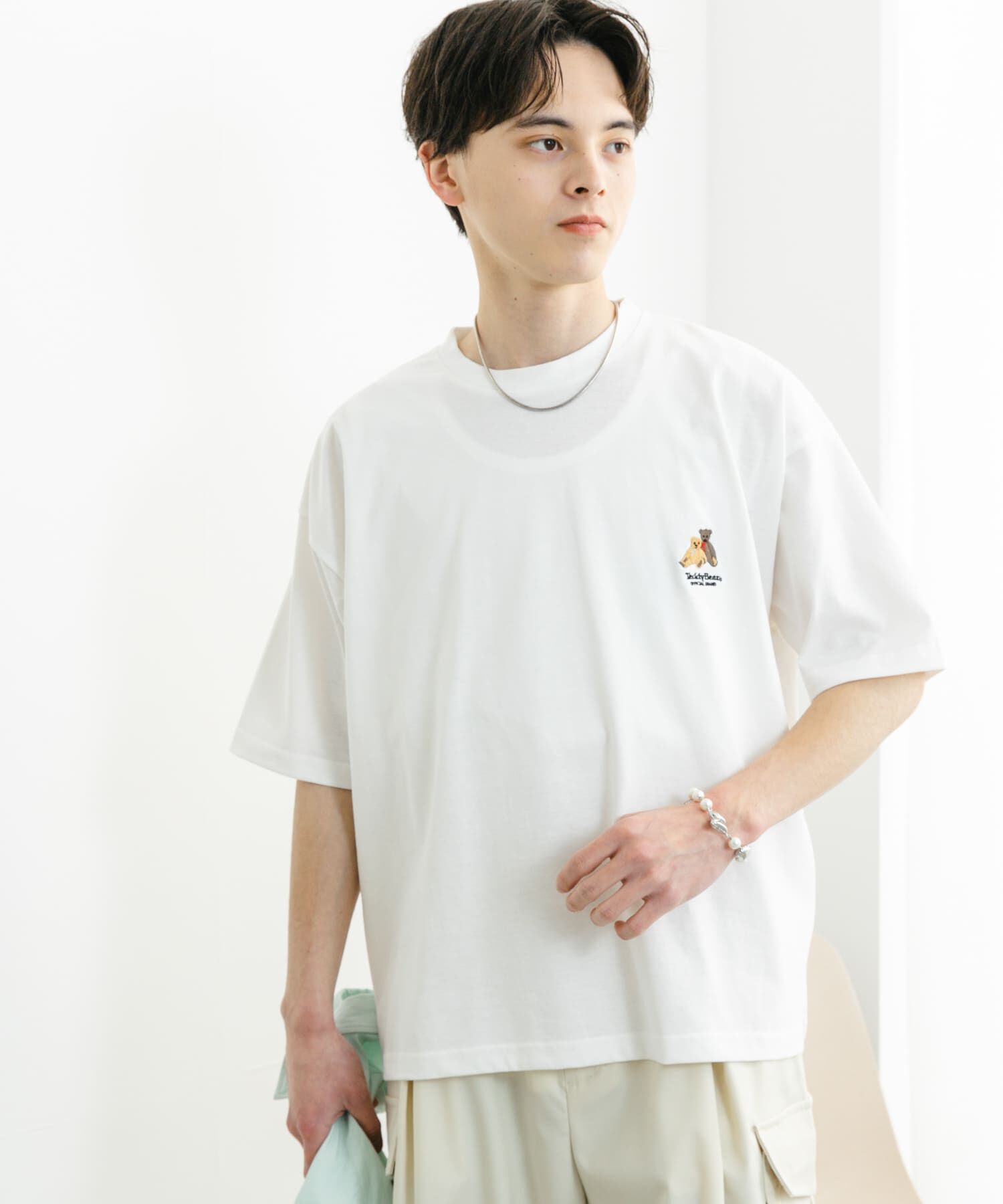 SENSE OF PLACE by URBAN RESEARCH「『別注』TeddyBear&times;SENSE OF PLACE　ショートスリーブTシャツ」|Tシャツ・カットソー|