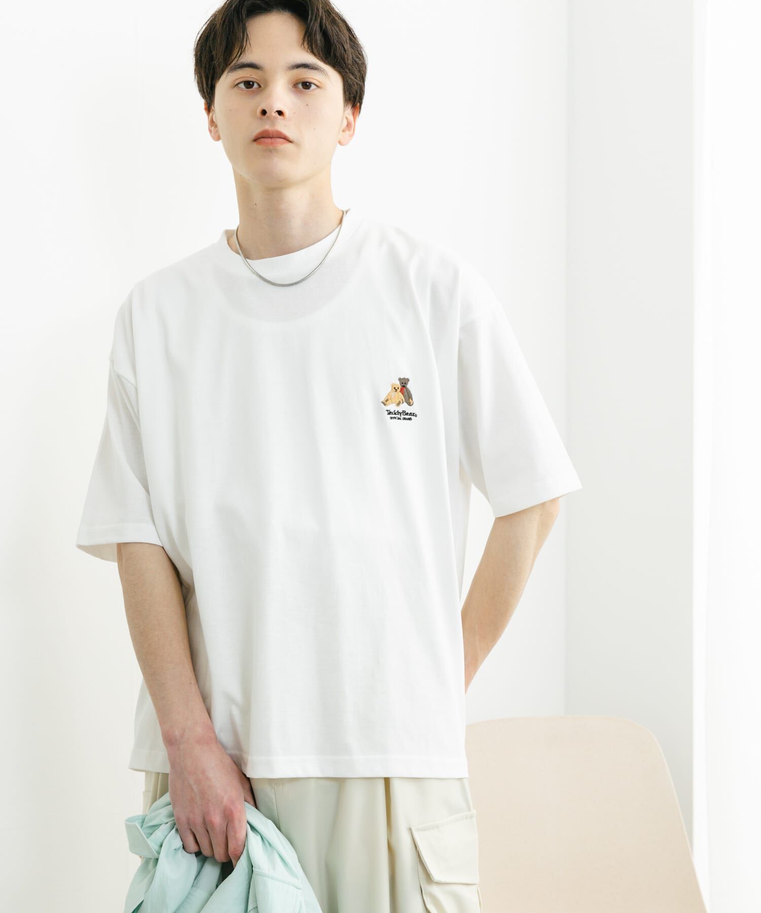 SENSE OF PLACE by URBAN RESEARCH「『別注』TeddyBear&times;SENSE OF PLACE　ショートスリーブTシャツ」|Tシャツ・カットソー|
