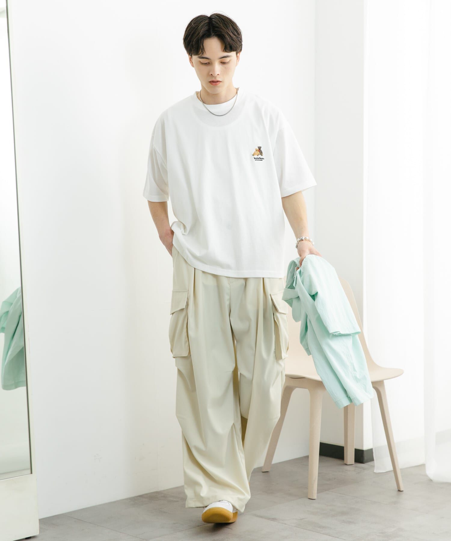 SENSE OF PLACE by URBAN RESEARCH「『別注』TeddyBear&times;SENSE OF PLACE　ショートスリーブTシャツ」|Tシャツ・カットソー|