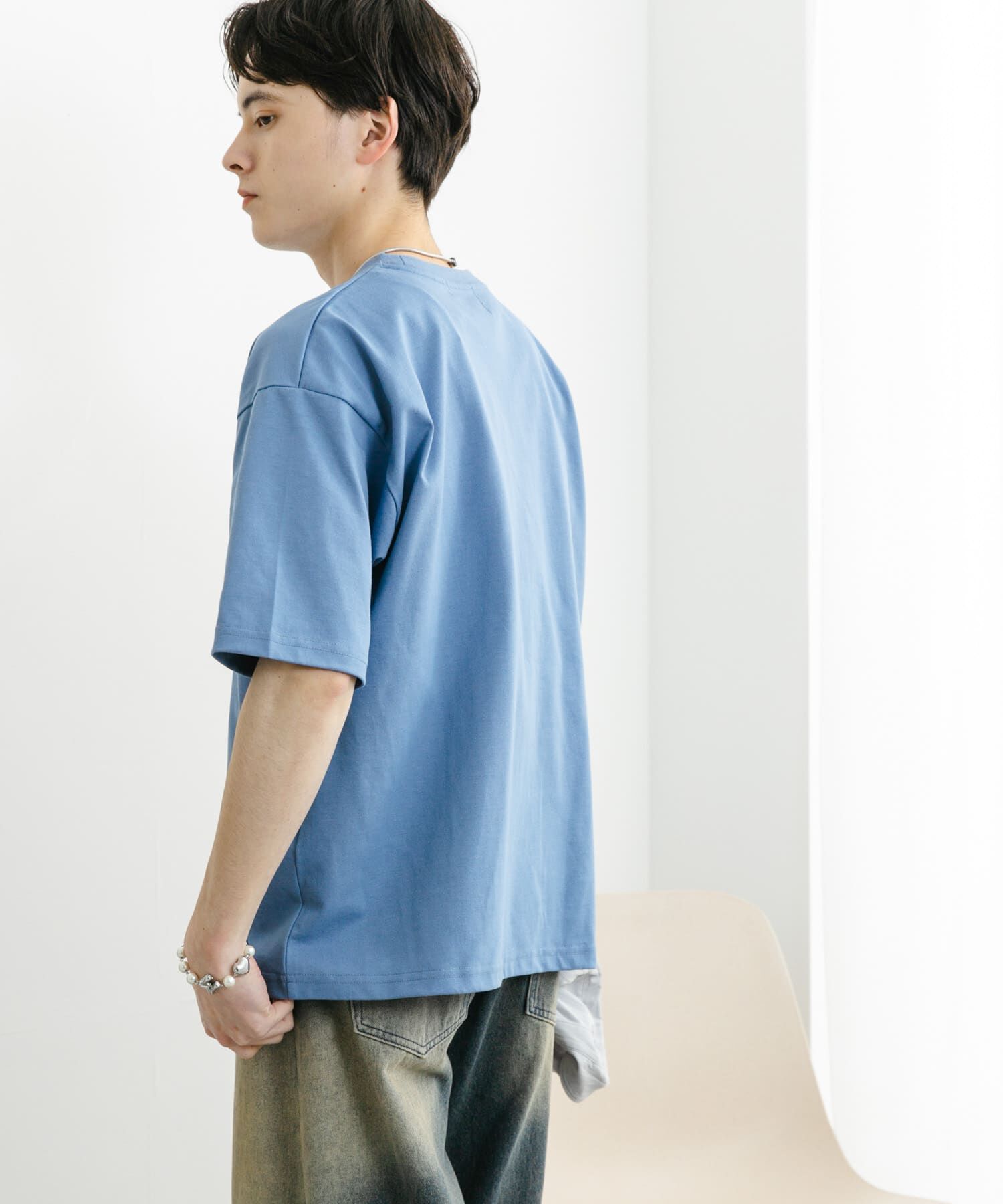 SENSE OF PLACE by URBAN RESEARCH「『別注』TeddyBear&times;SENSE OF PLACE　ショートスリーブTシャツ」|Tシャツ・カットソー|