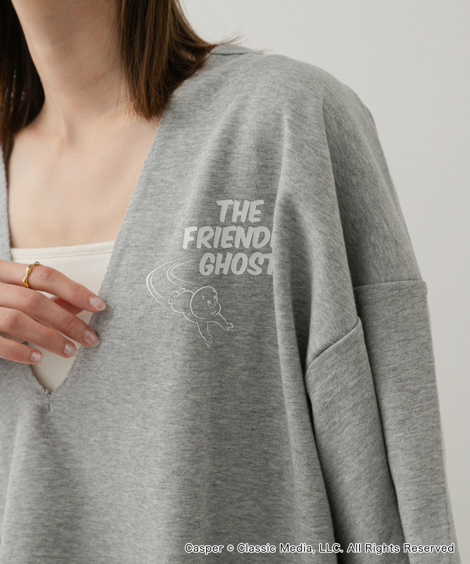 SENSE OF PLACE by URBAN RESEARCH「『別注』Casper&times;SENSE OF PLACE/スキッパートップ」|Tシャツ・カットソー|