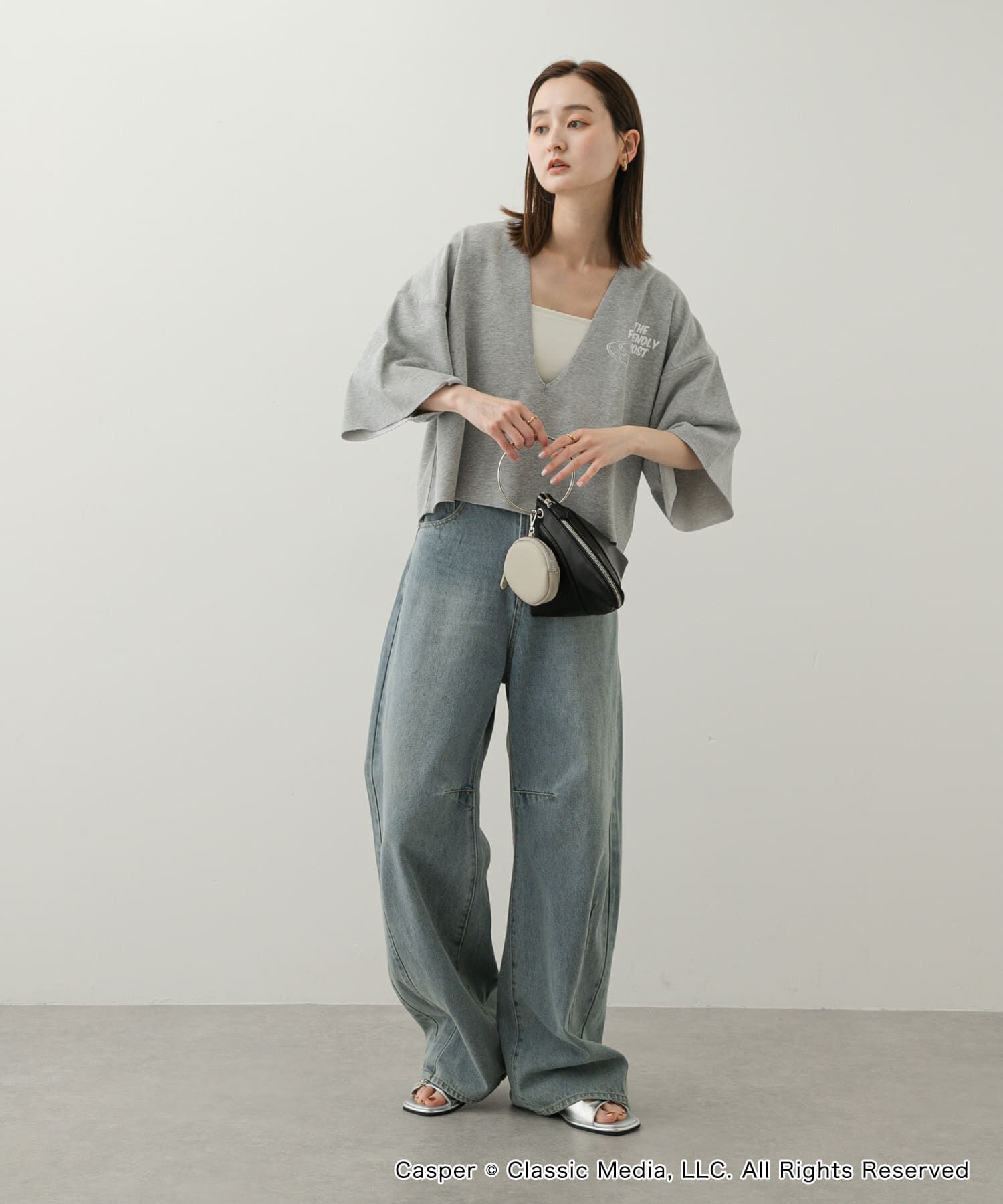 SENSE OF PLACE by URBAN RESEARCH「『別注』Casper&times;SENSE OF PLACE/スキッパートップ」|Tシャツ・カットソー|