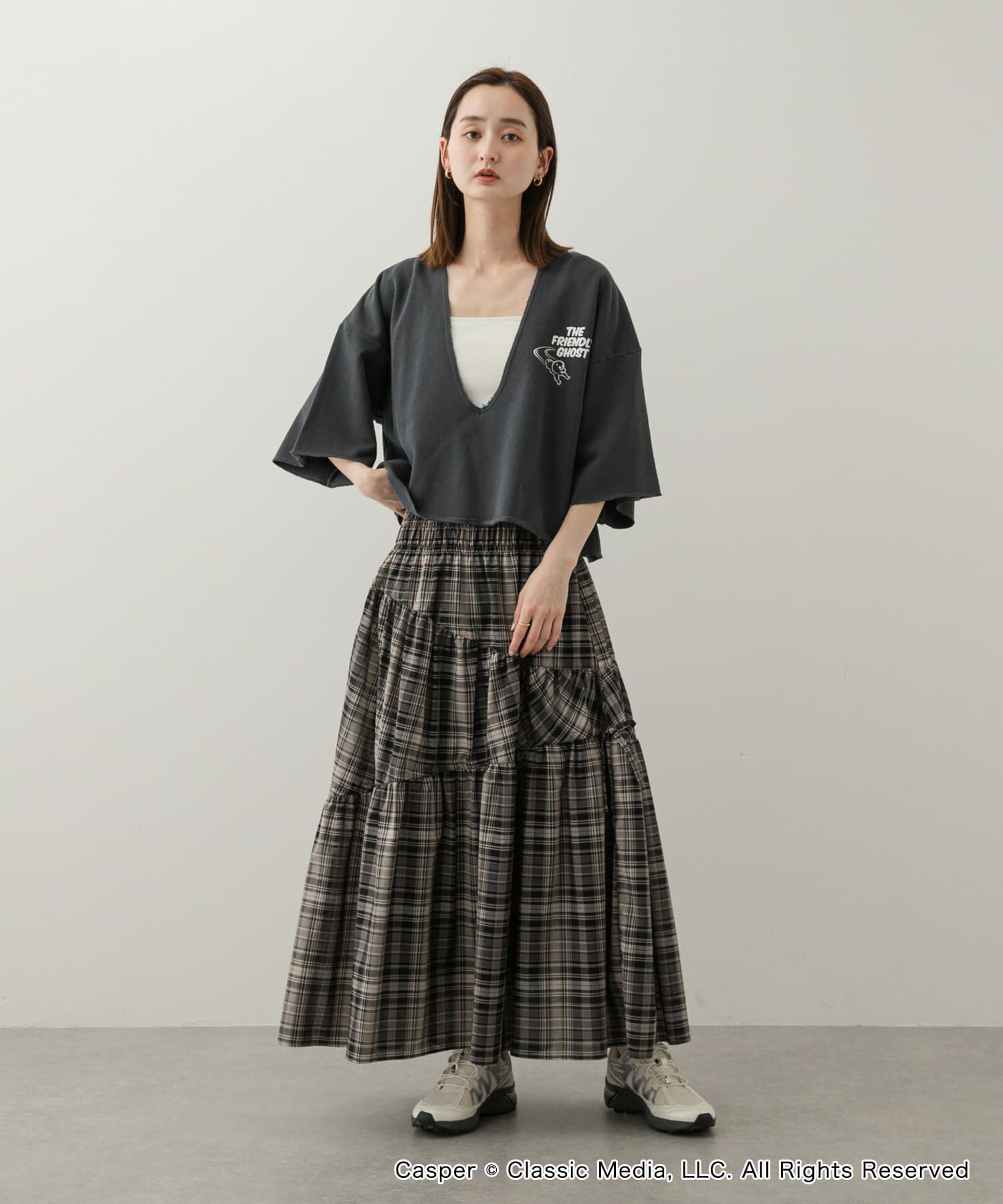 SENSE OF PLACE by URBAN RESEARCH「『別注』Casper&times;SENSE OF PLACE/スキッパートップ」|Tシャツ・カットソー|