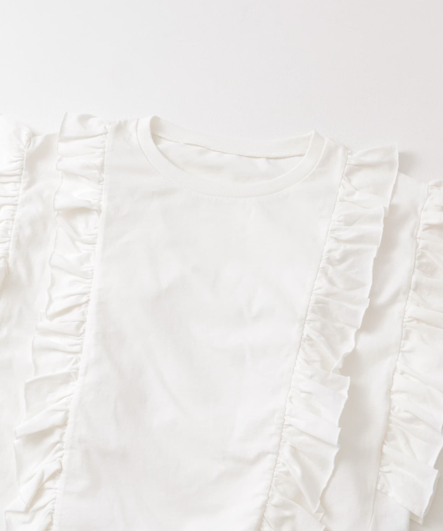 SENSE OF PLACE by URBAN RESEARCH「ギャザーフリルトップ」|Tシャツ・カットソー|