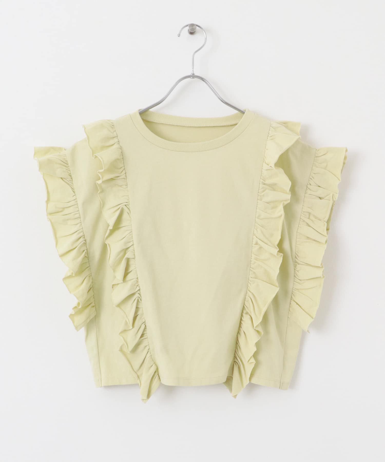 SENSE OF PLACE by URBAN RESEARCH「ギャザーフリルトップ」|Tシャツ・カットソー|