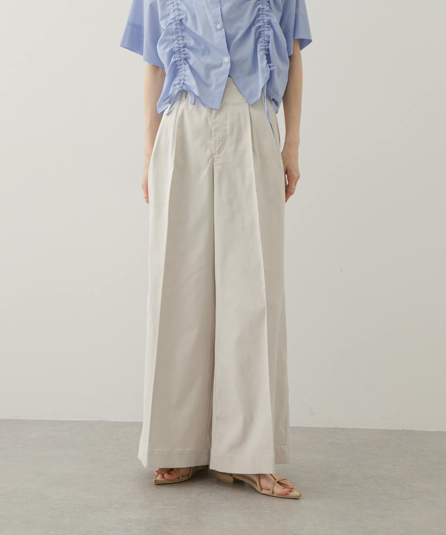 SENSE OF PLACE by URBAN RESEARCH「バギーチノパンツ」|その他|アイボリー