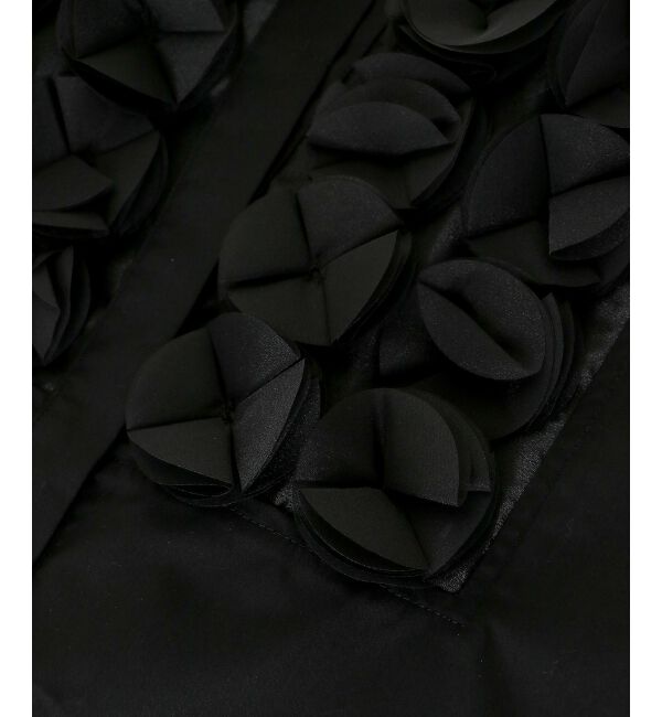  「《手洗い可能》TORRAZZO DONNAフラワーモチーフフレンチスリーブ」|シャツ・ブラウス|